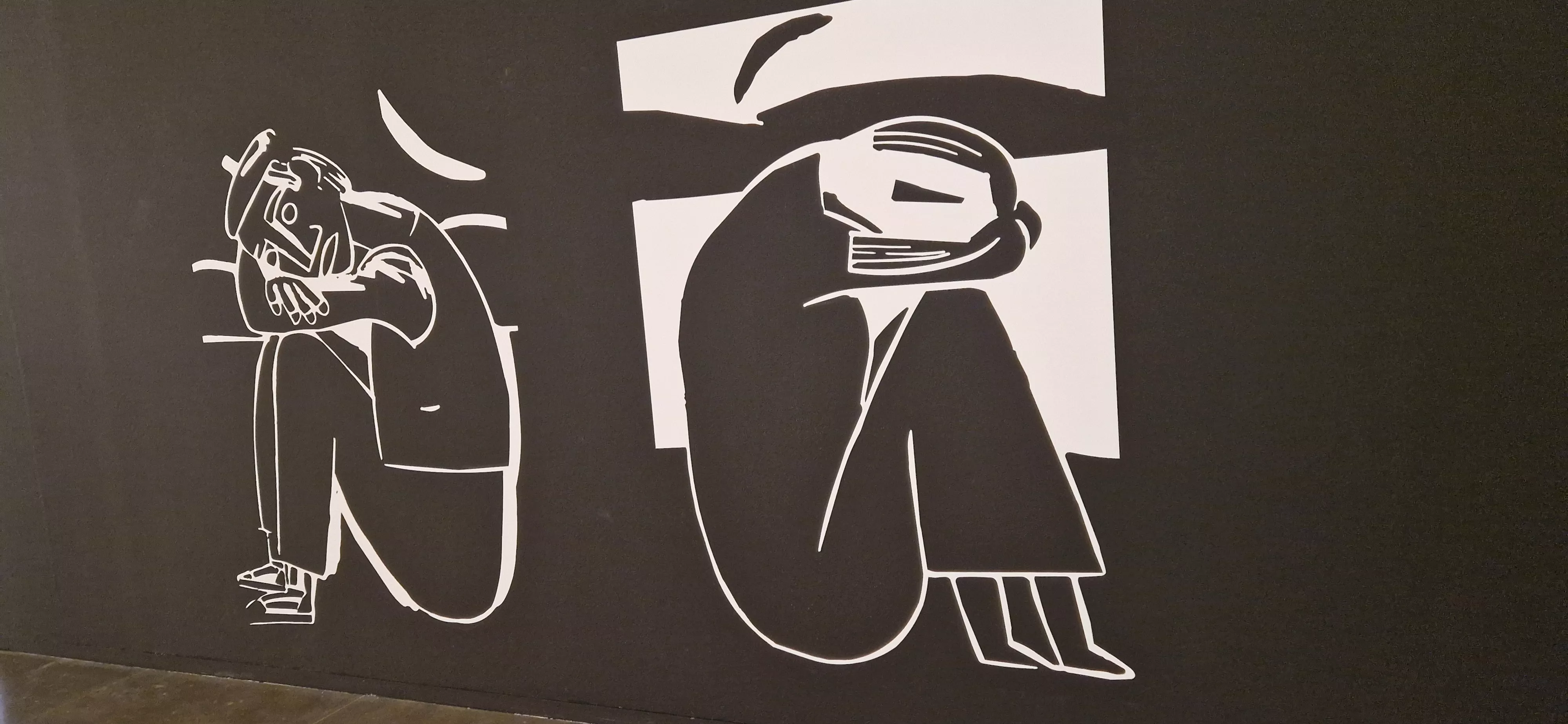 Exposición de Antonio Santos sobre La lluvia amarilla de Julio Llamazares. Foto Myriam Martínez 