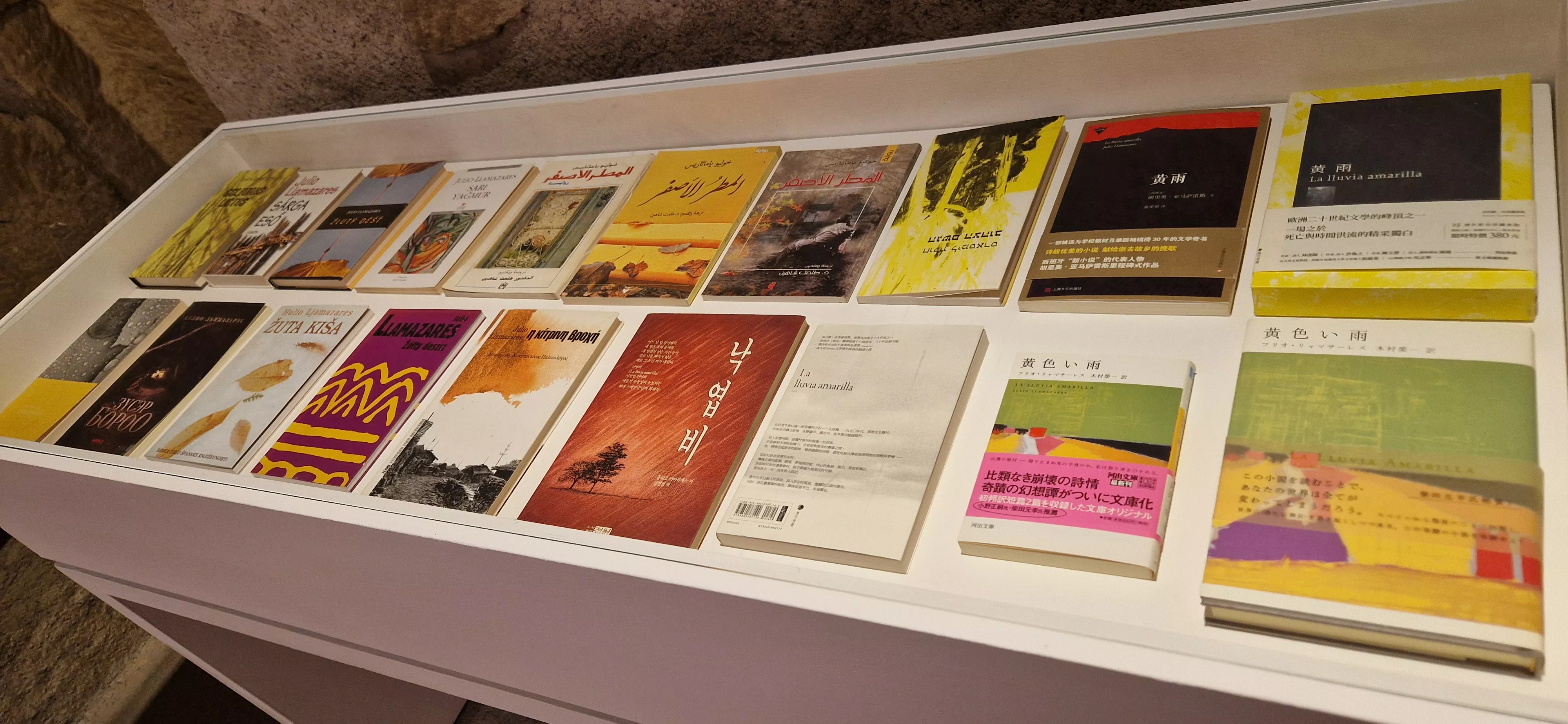 Exposición  homenaje a Julio Llamazares. Foto Myriam Martínez 