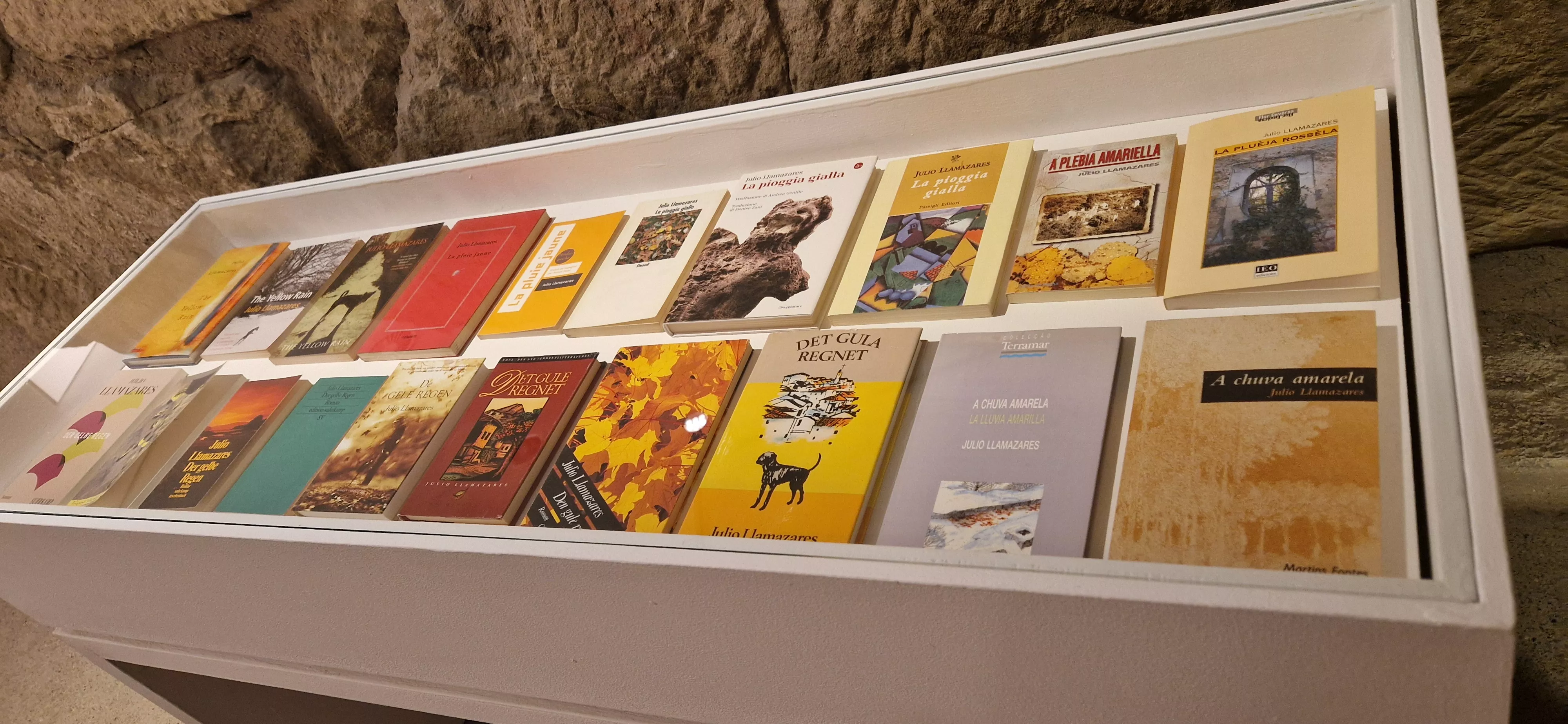 Exposición  homenaje a Julio Llamazares. Foto Myriam Martínez 
