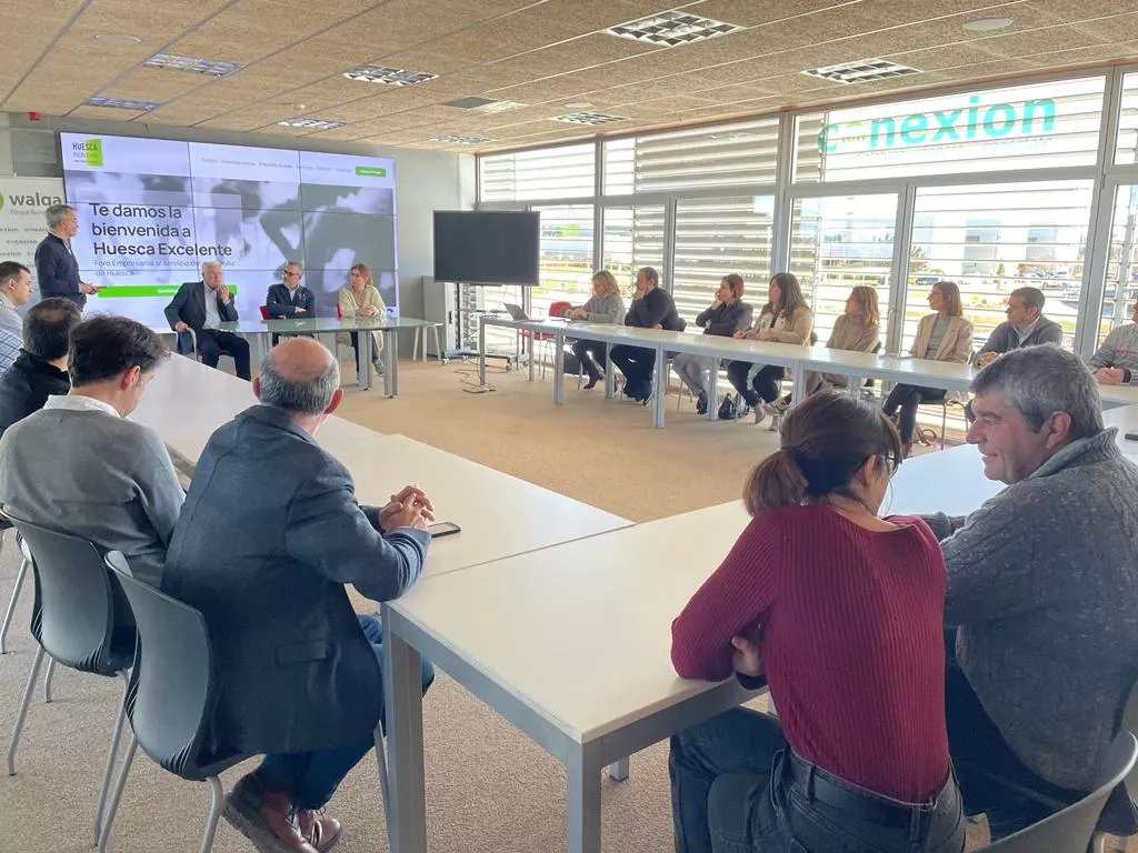Presentación del programa Empresas Aliadas del  Foro Huesca Excelente en Walqa
