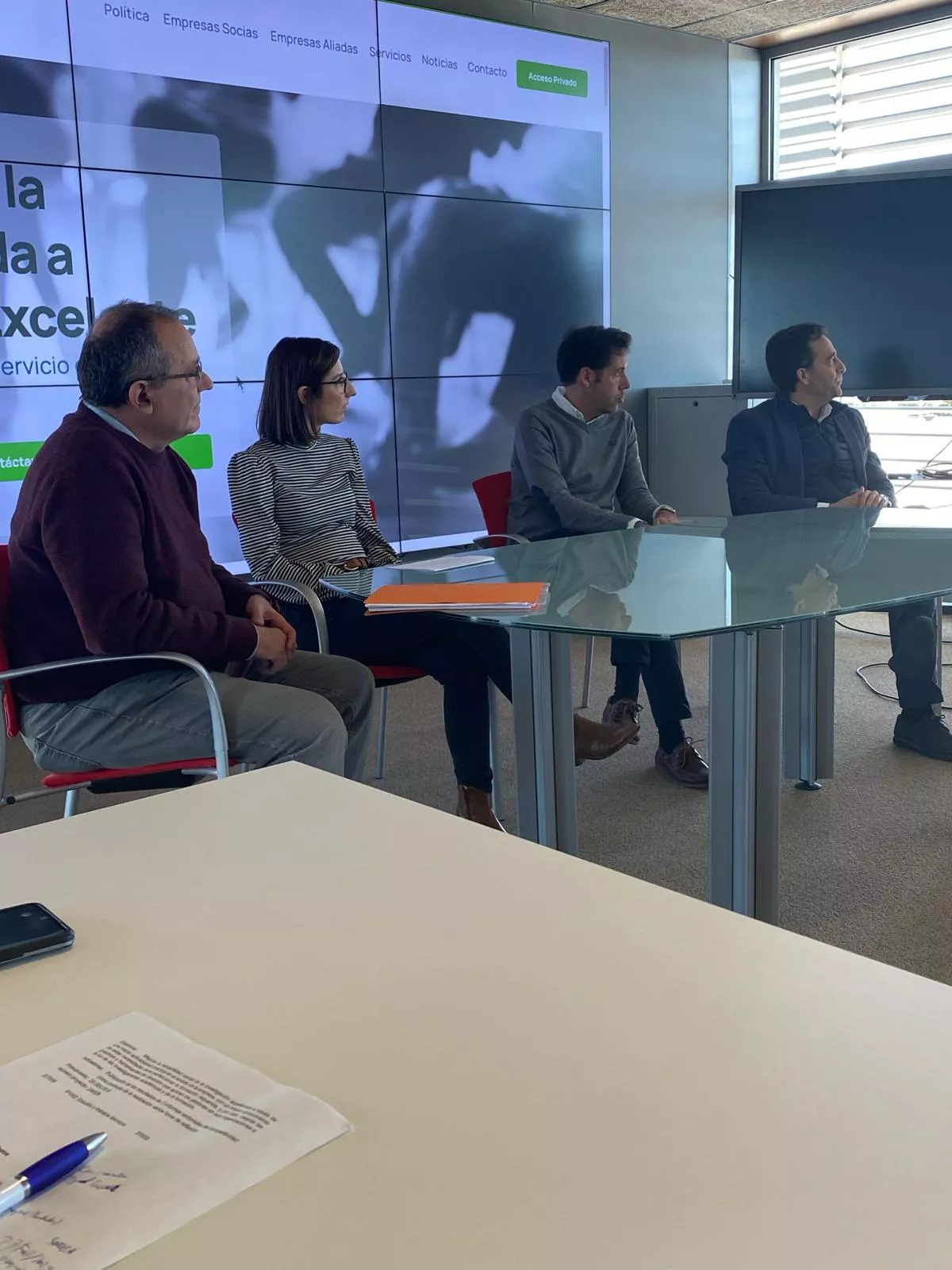 Presentación del programa Empresas Aliadas del  Foro Huesca Excelente en Walqa