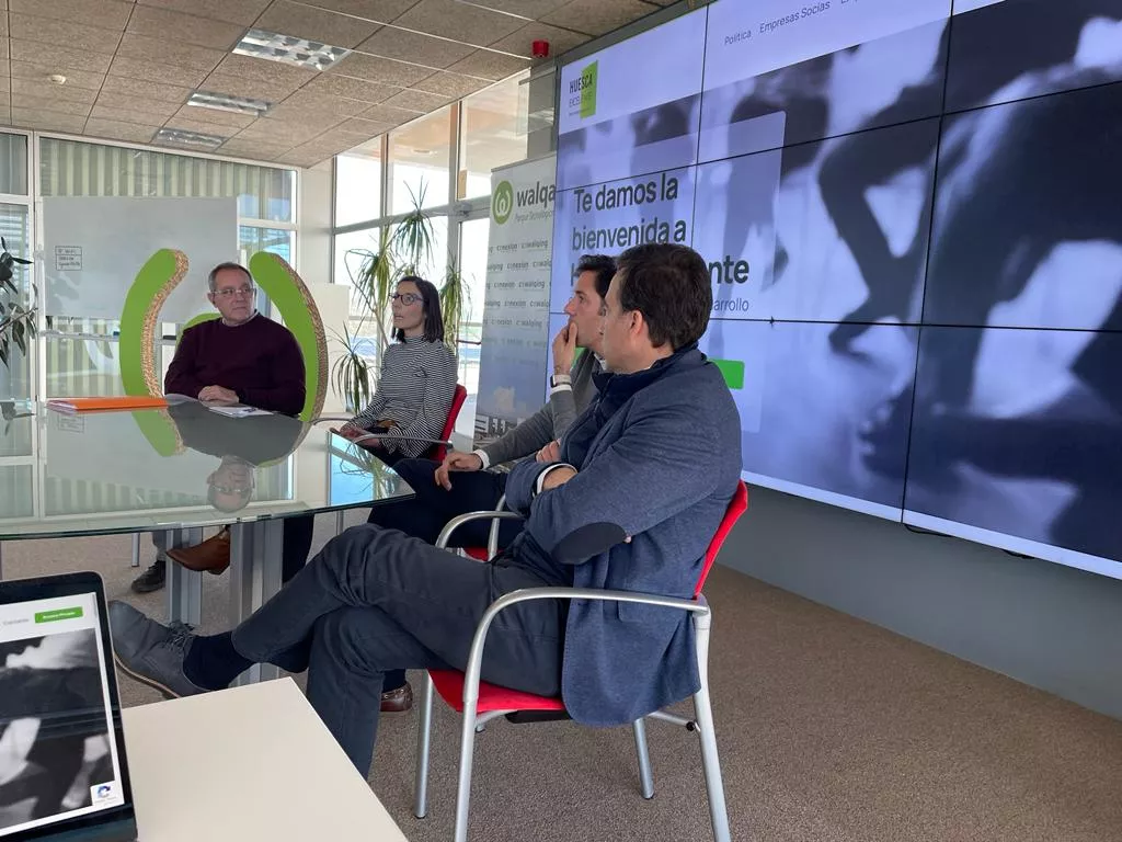 Presentación del programa Empresas Aliadas del  Foro Huesca Excelente en Walqa