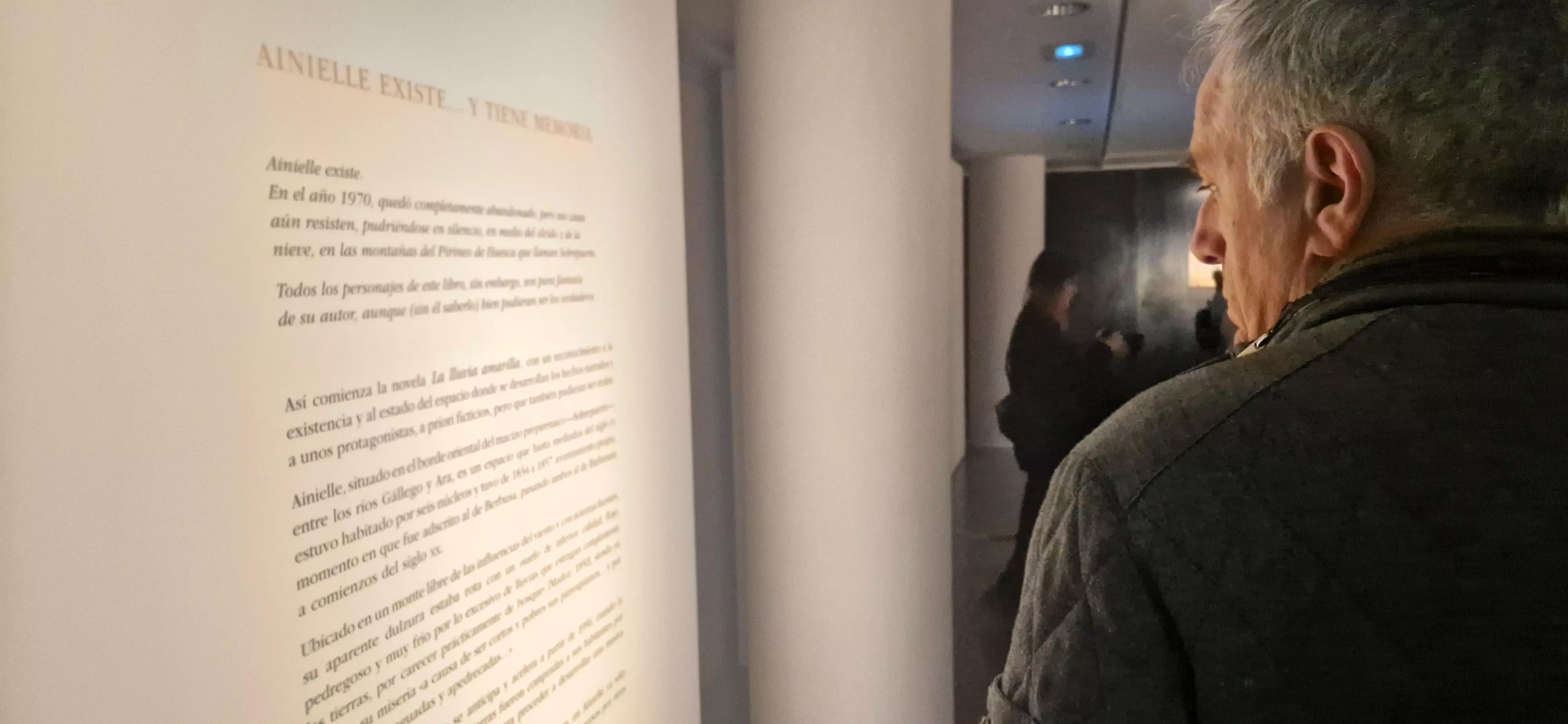 Inauguración de la exposición de Antonio Santos, tributo a Llamazares. Foto Myriam Martínez