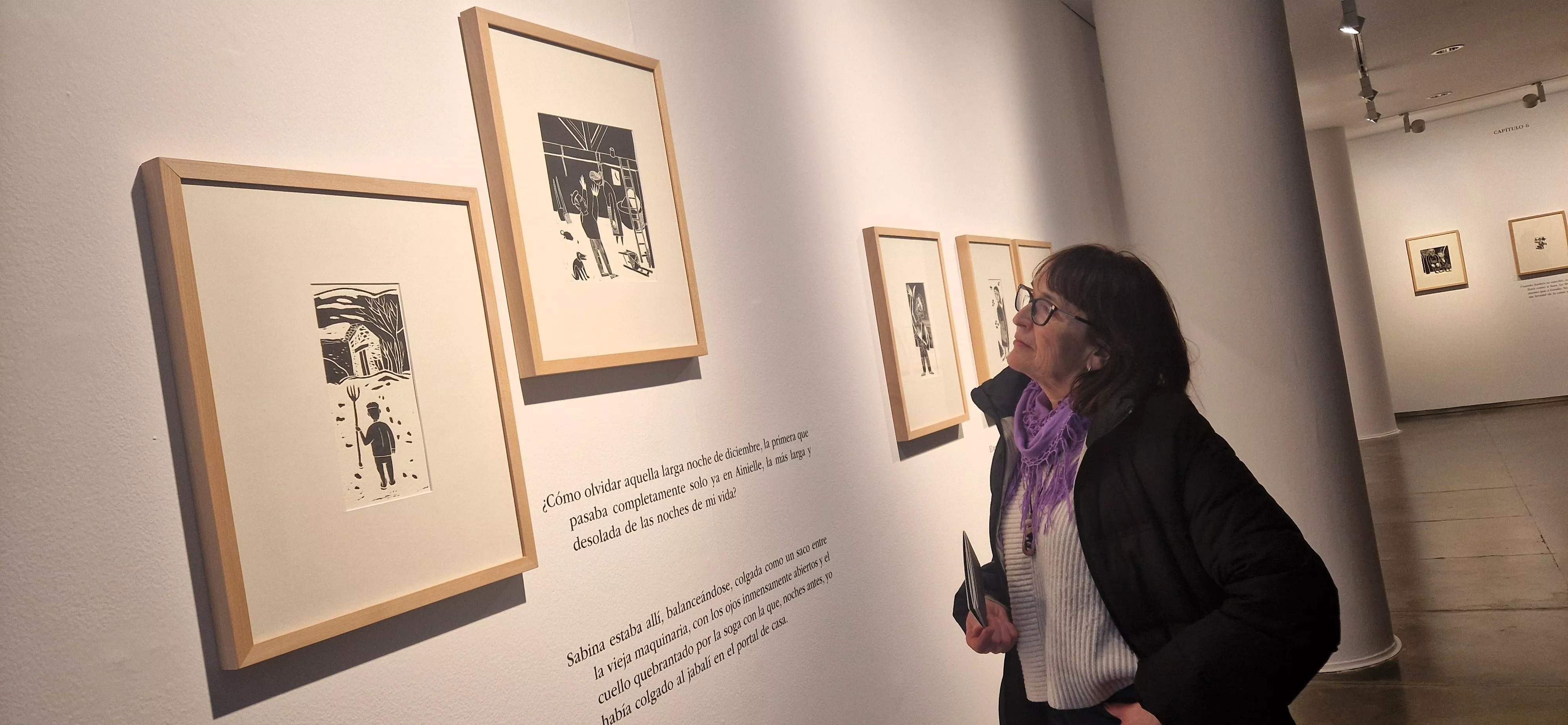 Inauguración de la exposición de Antonio Santos, tributo a Llamazares. Foto Myriam Martínez