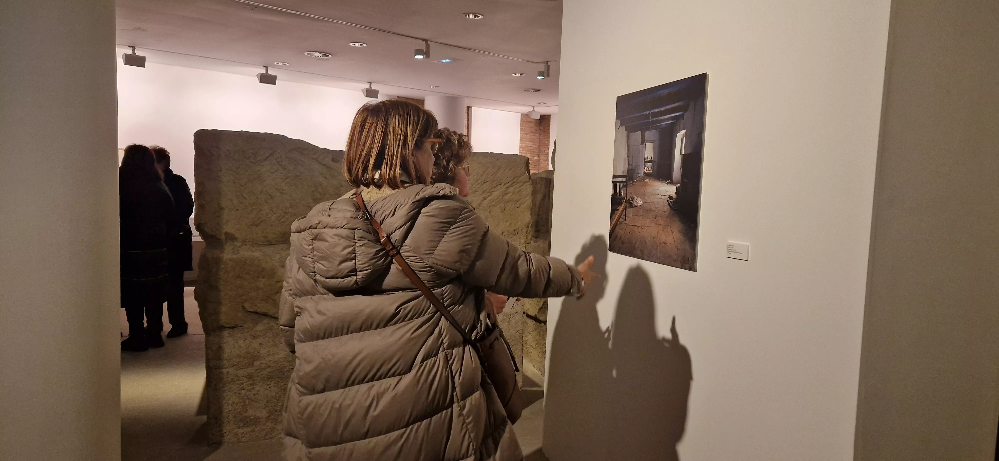 Inauguración de la exposición de Antonio Santos, tributo a Llamazares. Foto Myriam Martínez