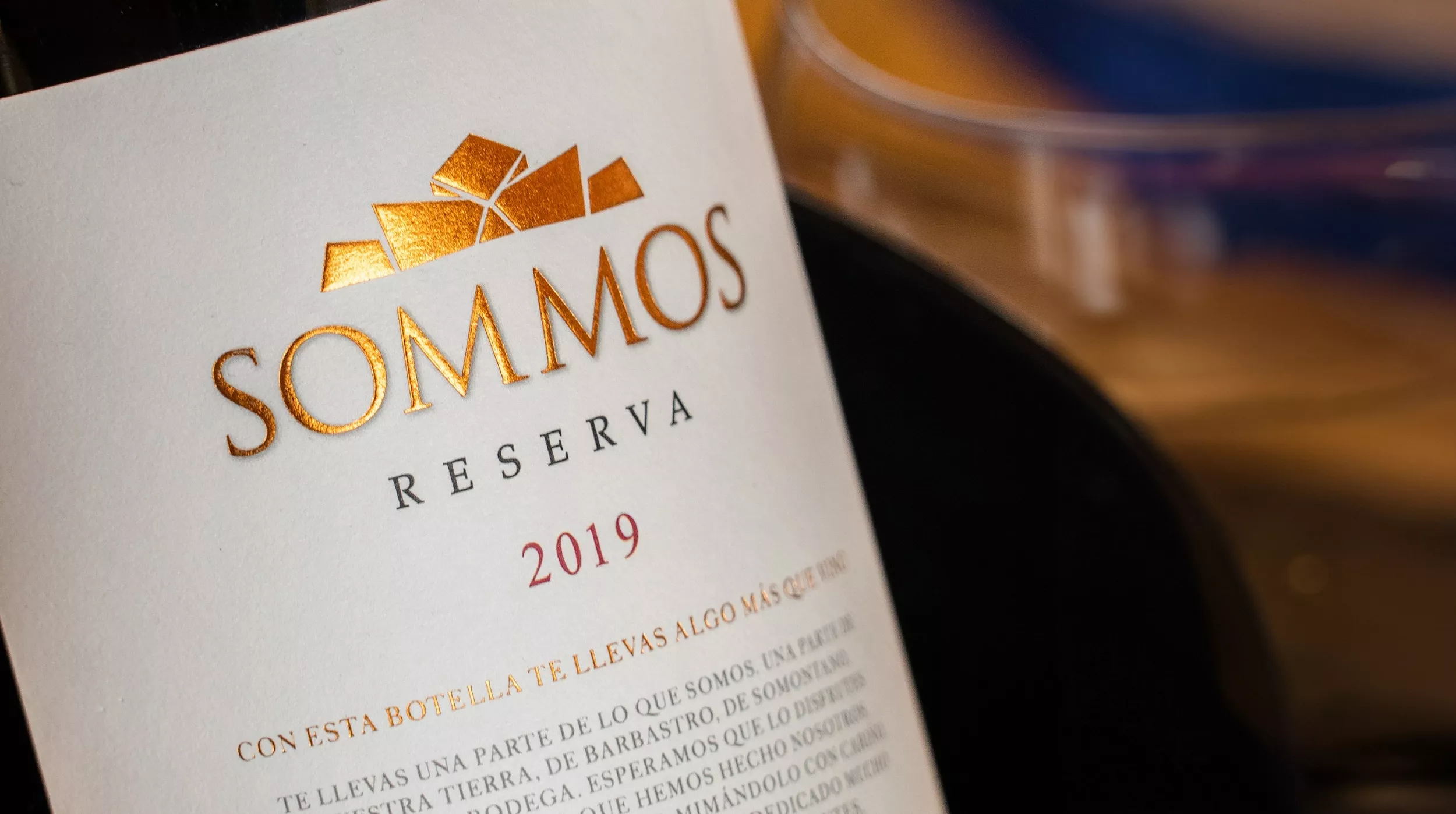 Etiqueta de Sommos Reserva 2019