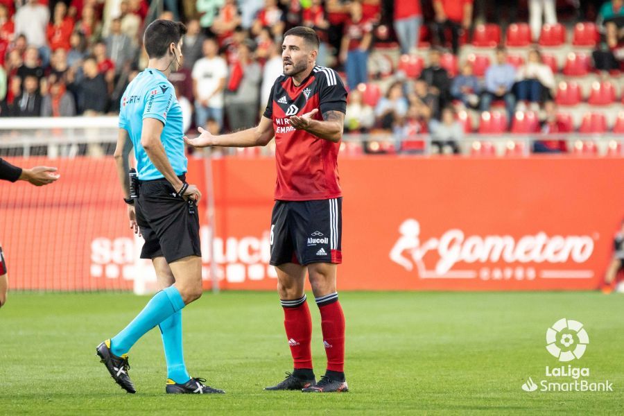 Más imágenes del partido Mirandéz Huesca. Foto La Liga