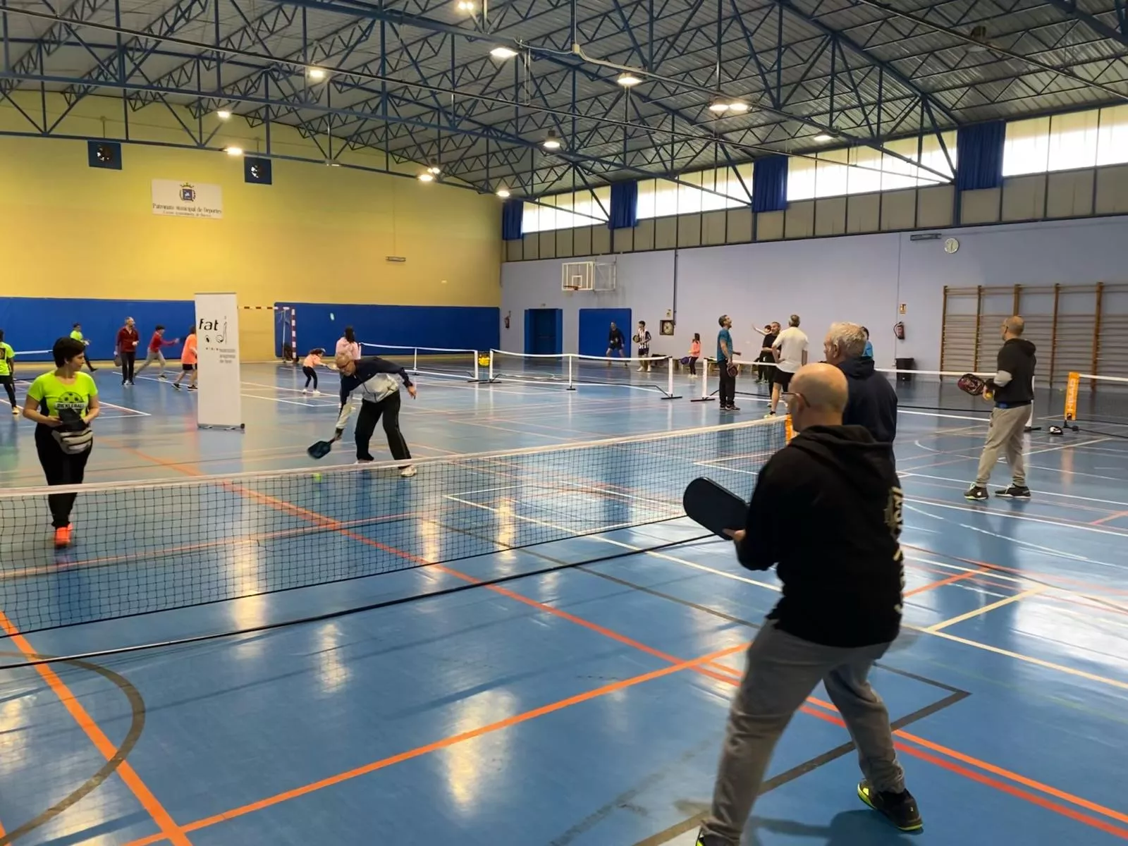 Pickleball en Huesca.