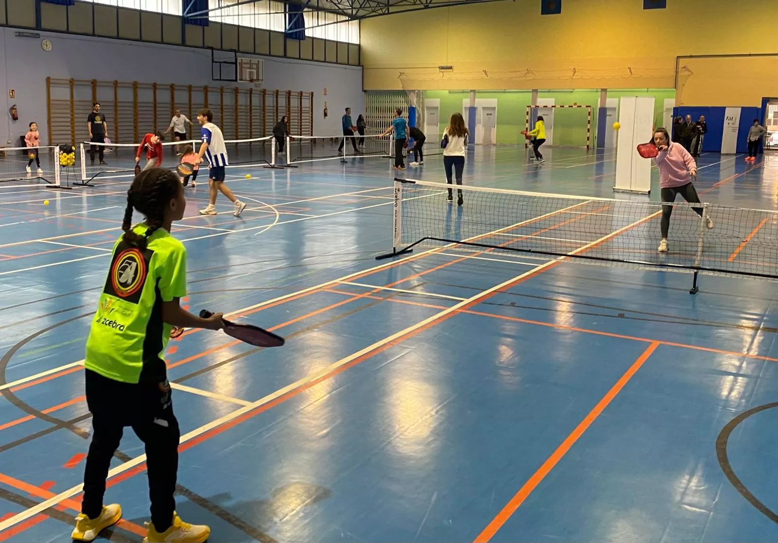 Pickleball en Huesca.