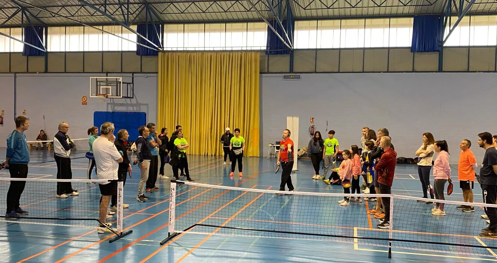Pickleball en Huesca.