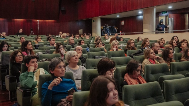 asistentes a las jornadas de Huoman Tech