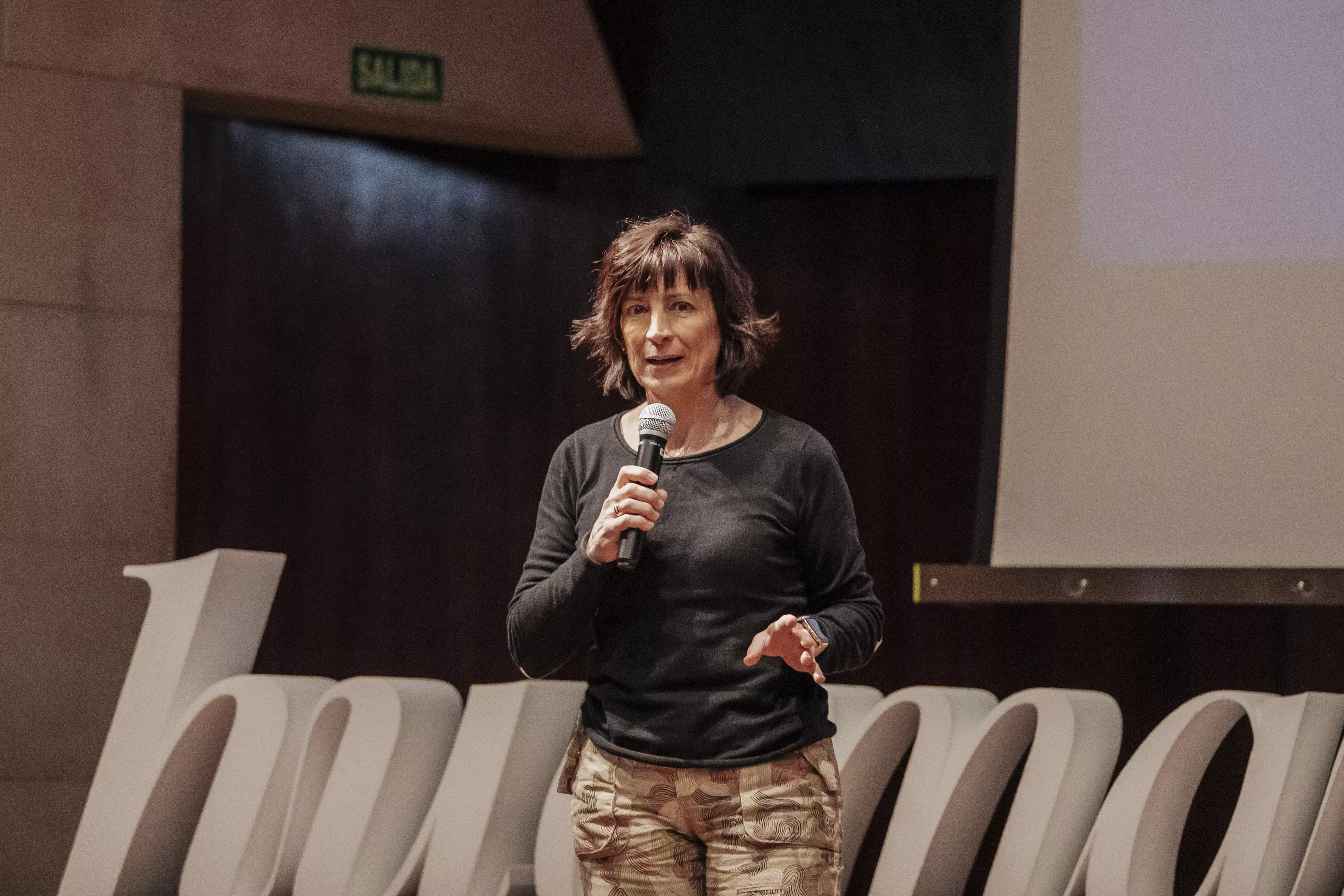 Elena Bandrés, en Huomantech.