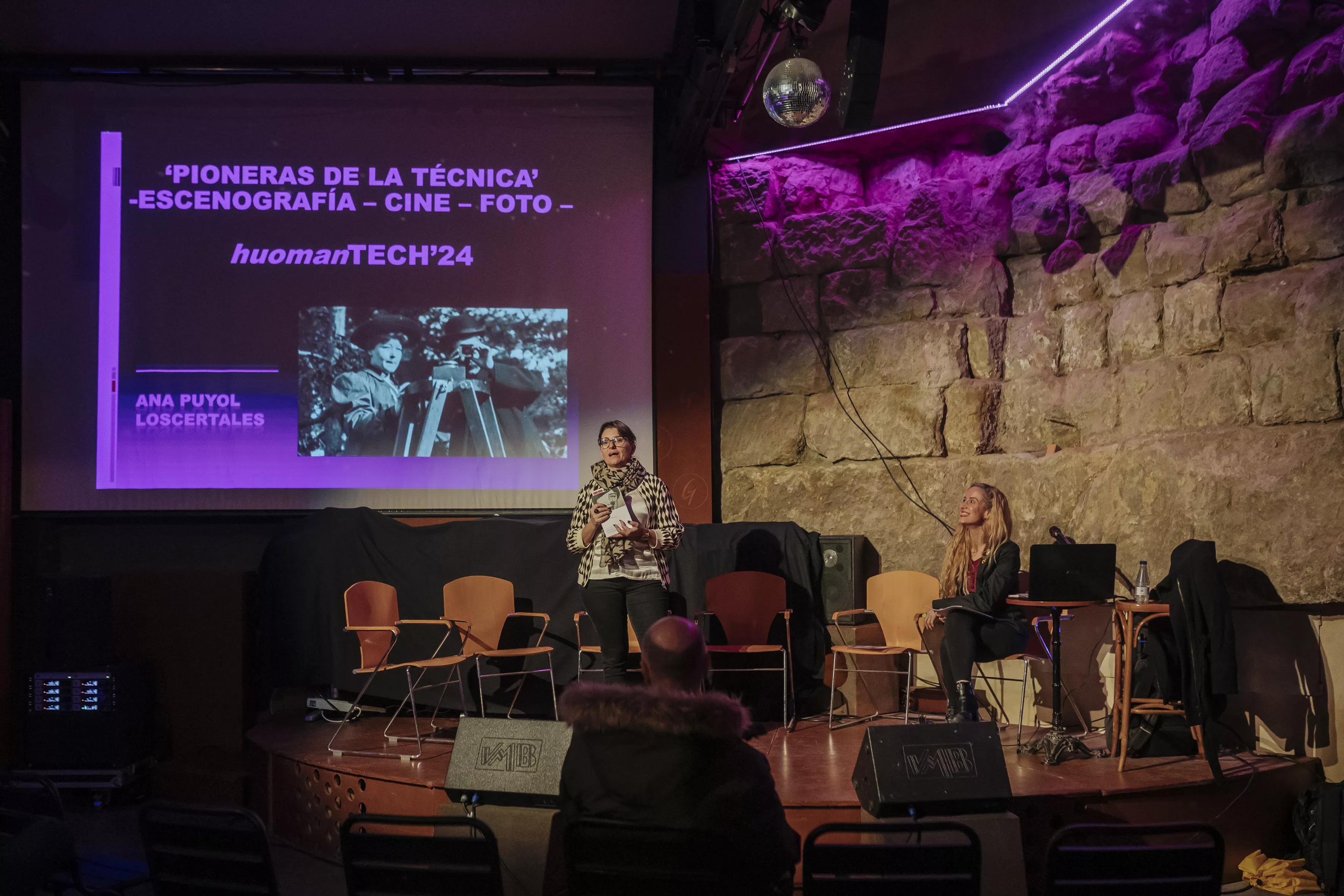 Sesión de Huomantech, en Bendita Ruina.