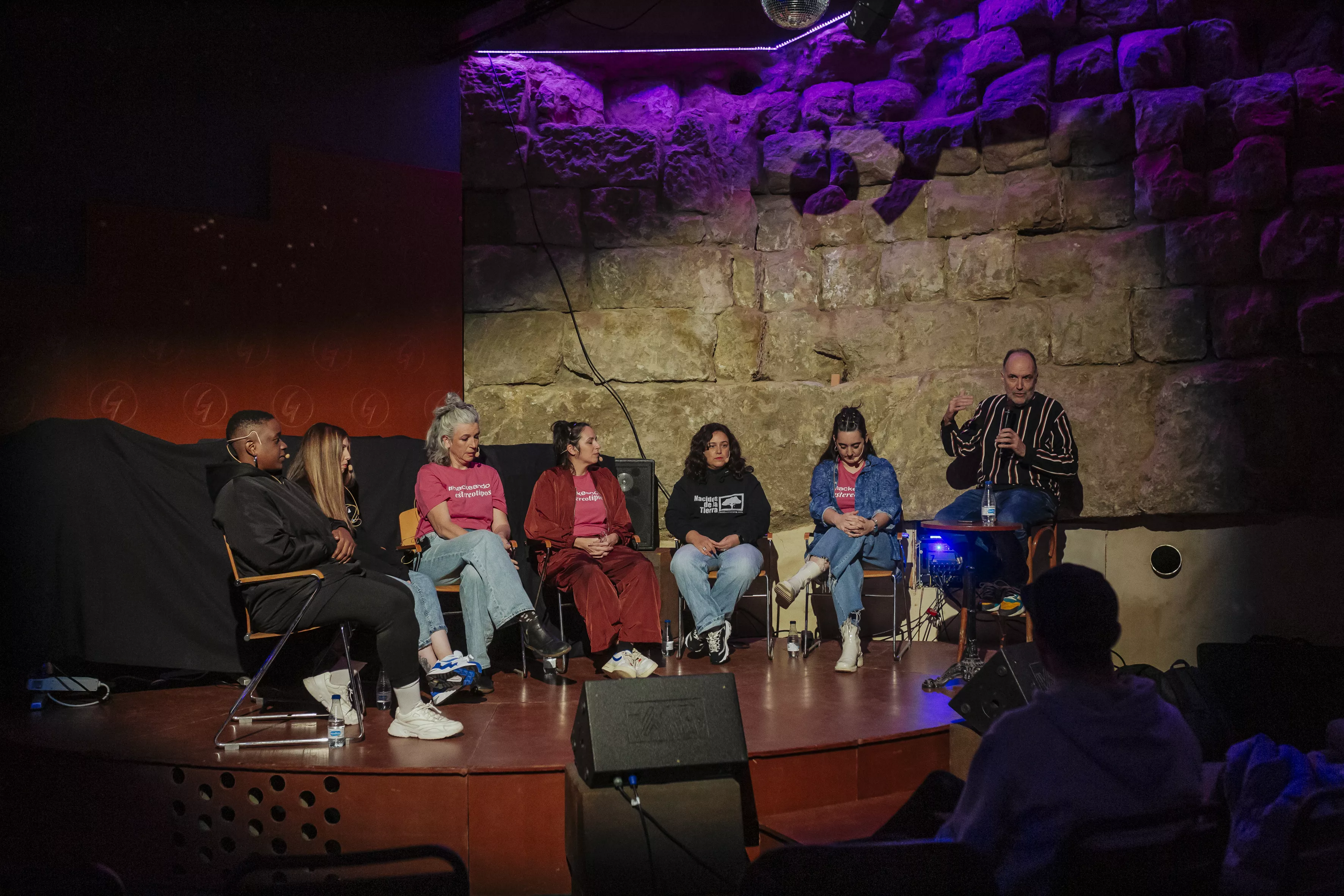 Sesión de Huomantech, en Bendita Ruina.