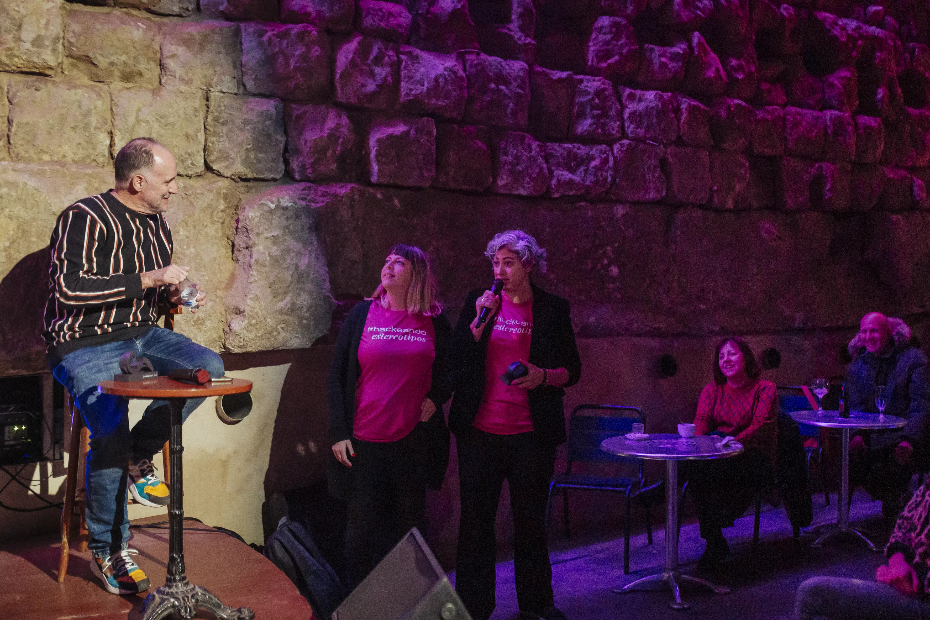 Sesión de Huomantech, en Bendita Ruina.