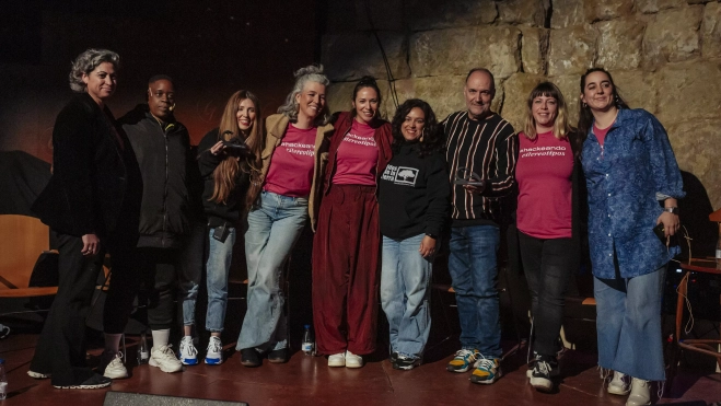 Sesión de Huomantech, en Bendita Ruina.