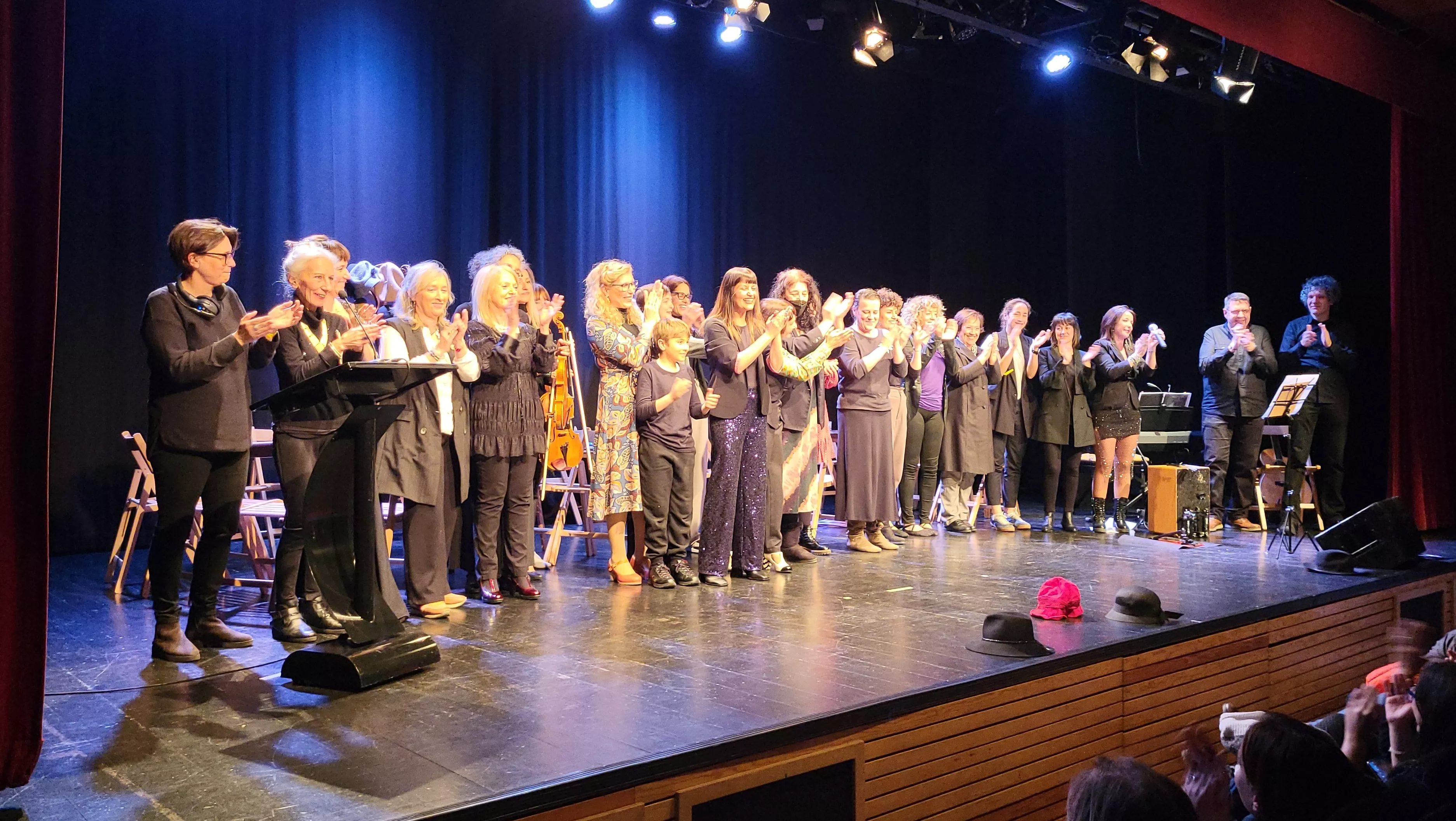 Espectáculo "Soledad no tiene gato". Foto Mercedes Manterola