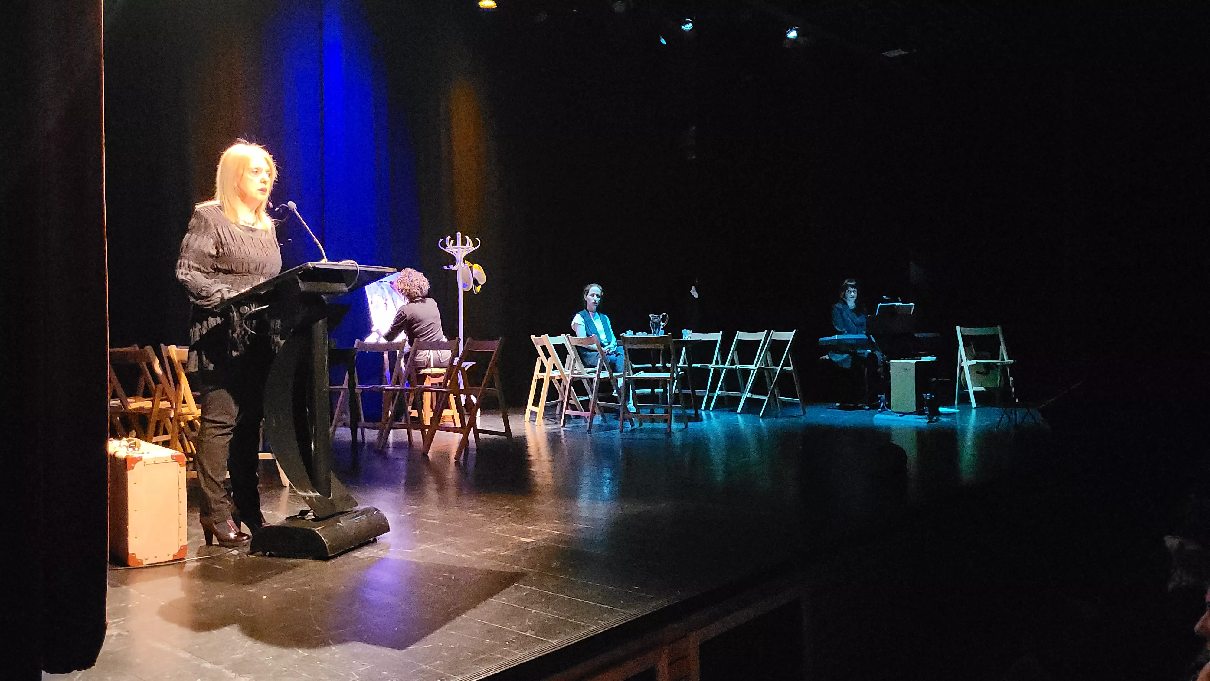 Espectáculo "Soledad no tiene gato". Foto Mercedes Manterola