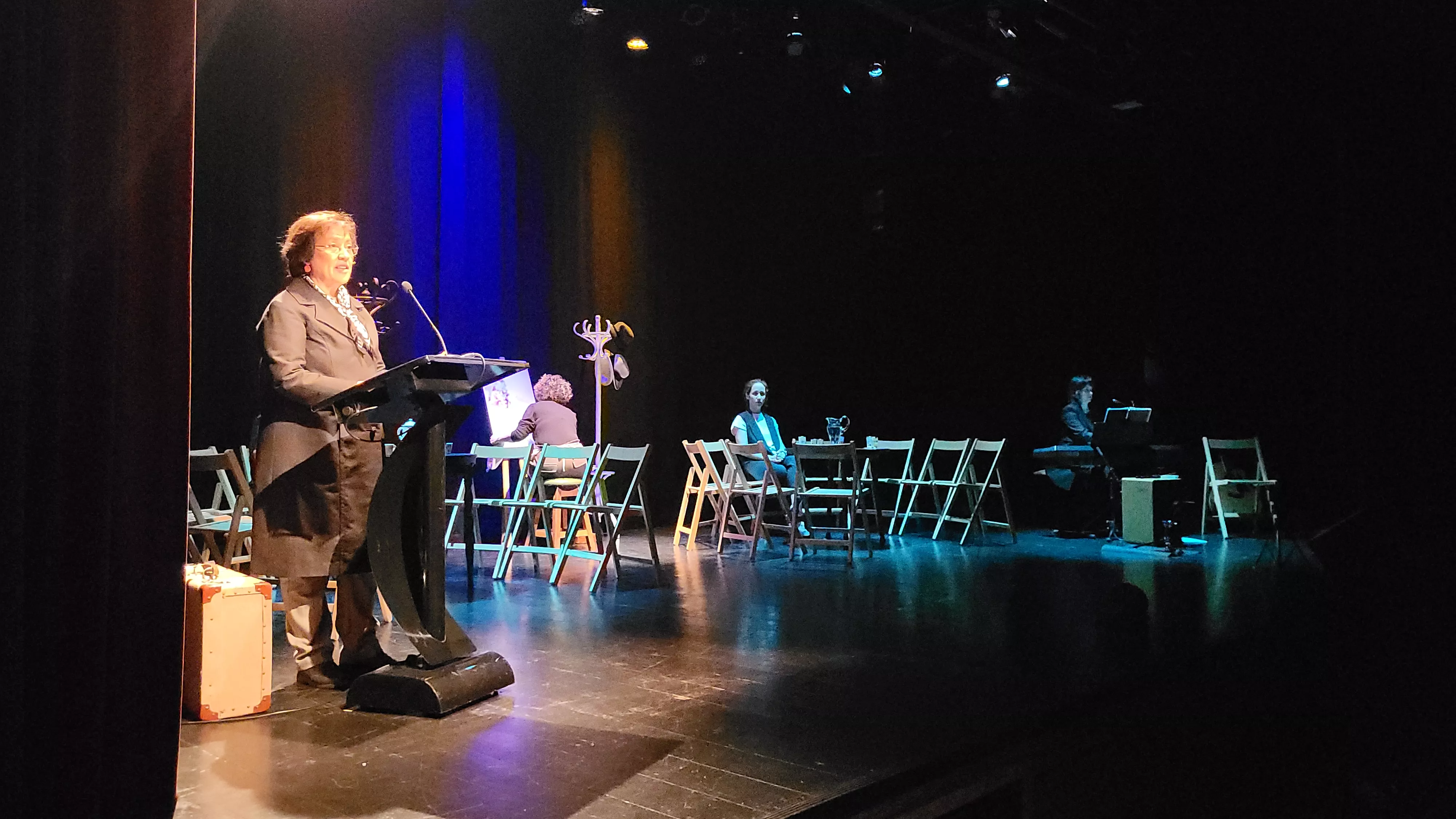 Espectáculo "Soledad no tiene gato". Foto Mercedes Manterola