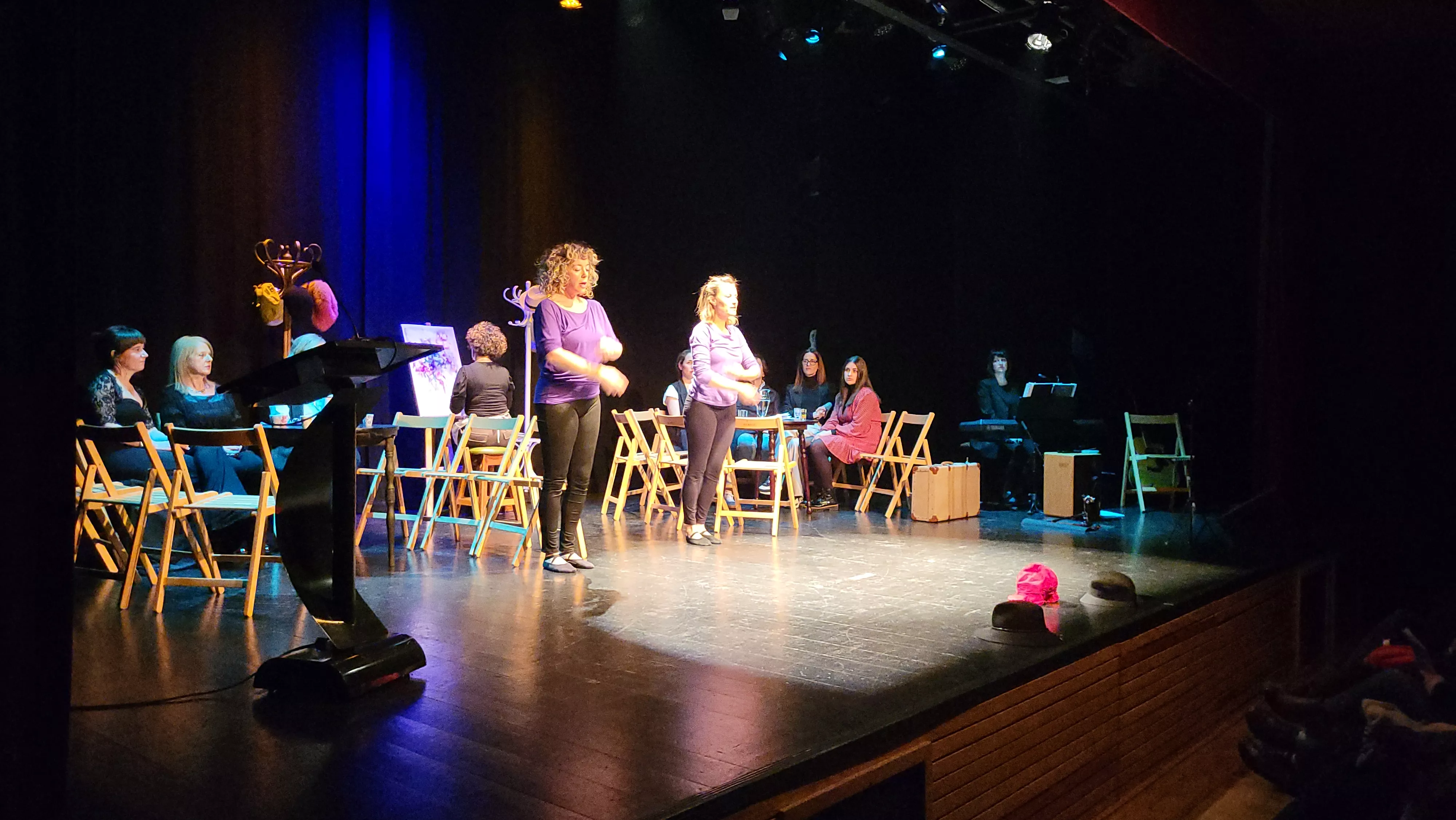 Espectáculo "Soledad no tiene gato". Foto Mercedes Manterola