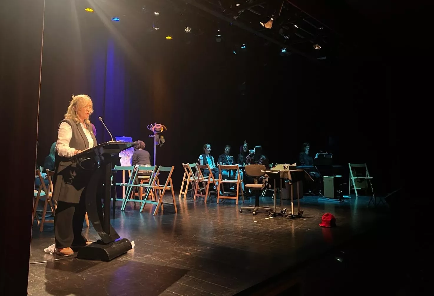 Espectáculo "Soledad no tiene gato". Foto Mercedes Manterola