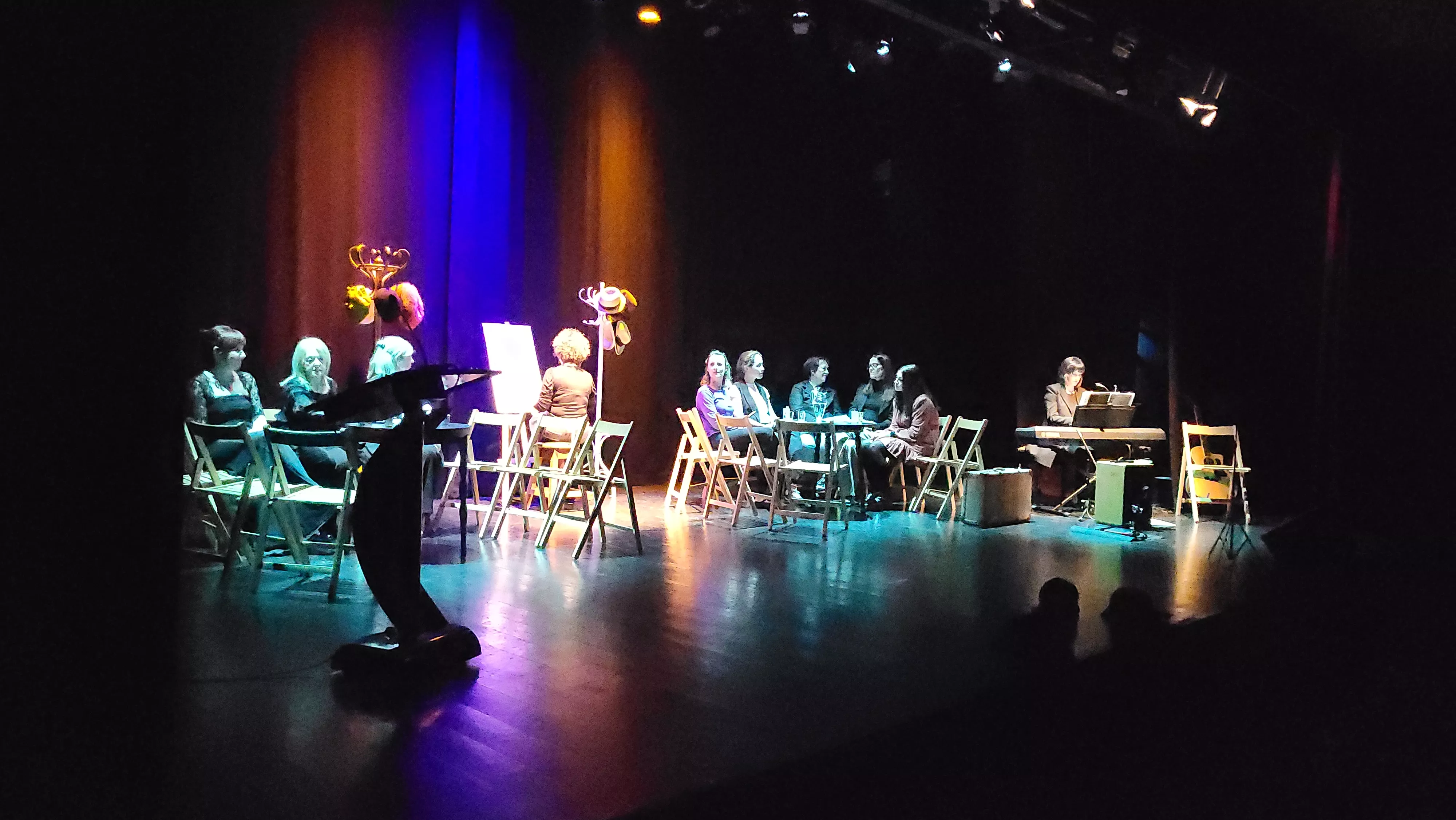 Espectáculo "Soledad no tiene gato". Foto Mercedes Manterola