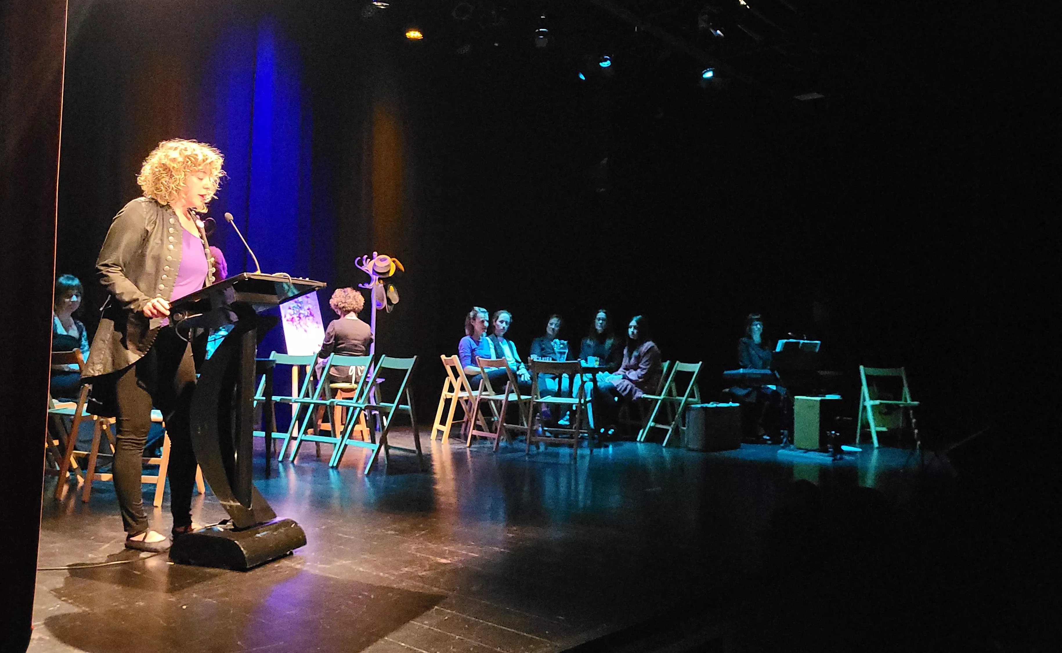 Espectáculo "Soledad no tiene gato". Foto Mercedes Manterola