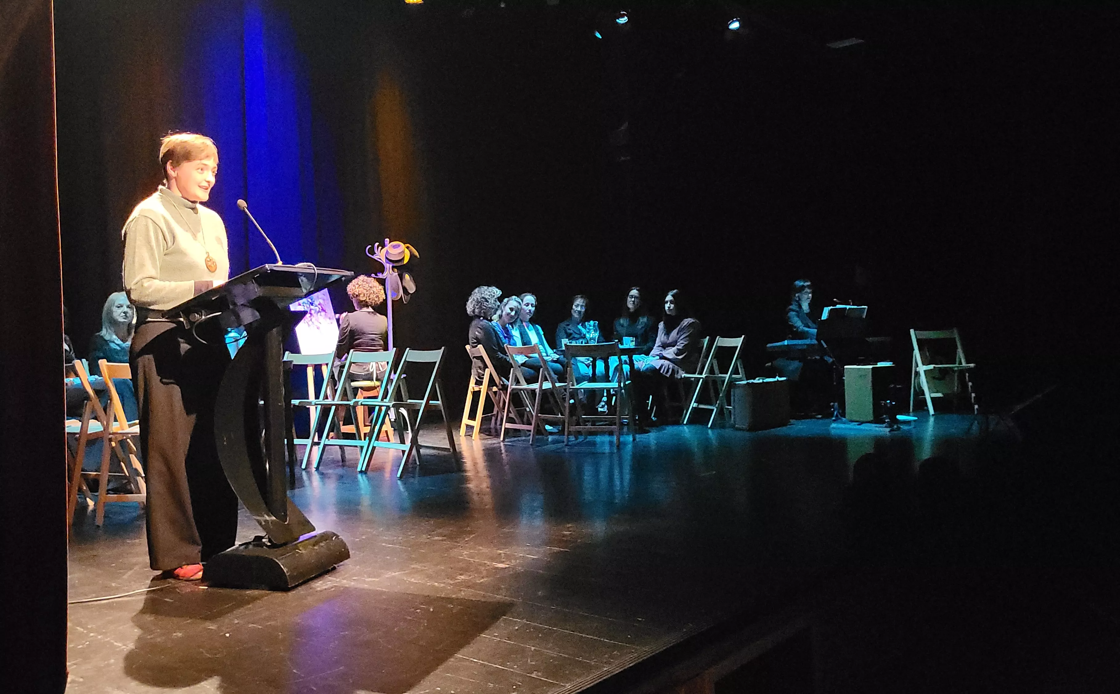 Espectáculo "Soledad no tiene gato". Foto Mercedes Manterola