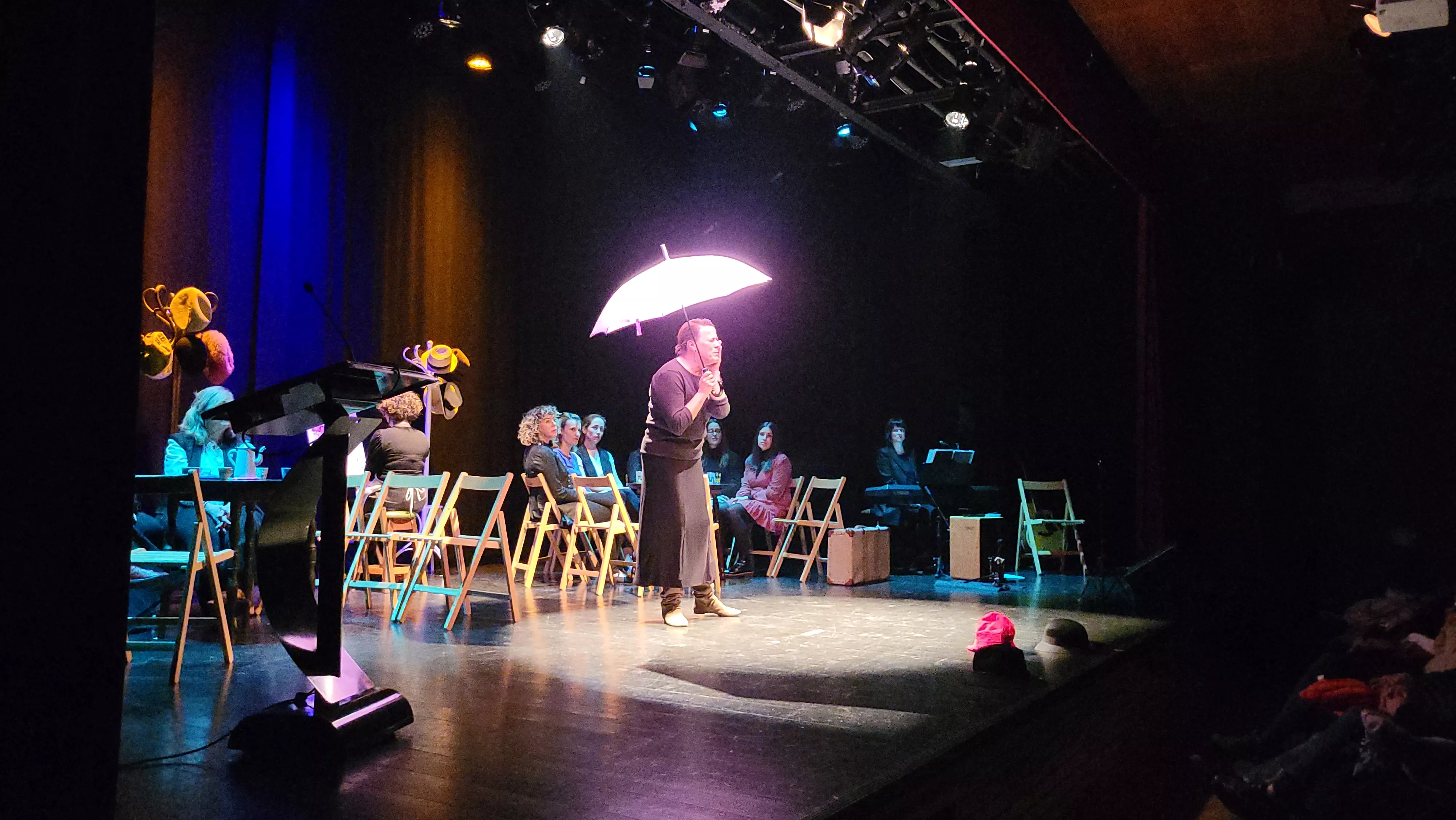 Espectáculo "Soledad no tiene gato". Foto Mercedes Manterola