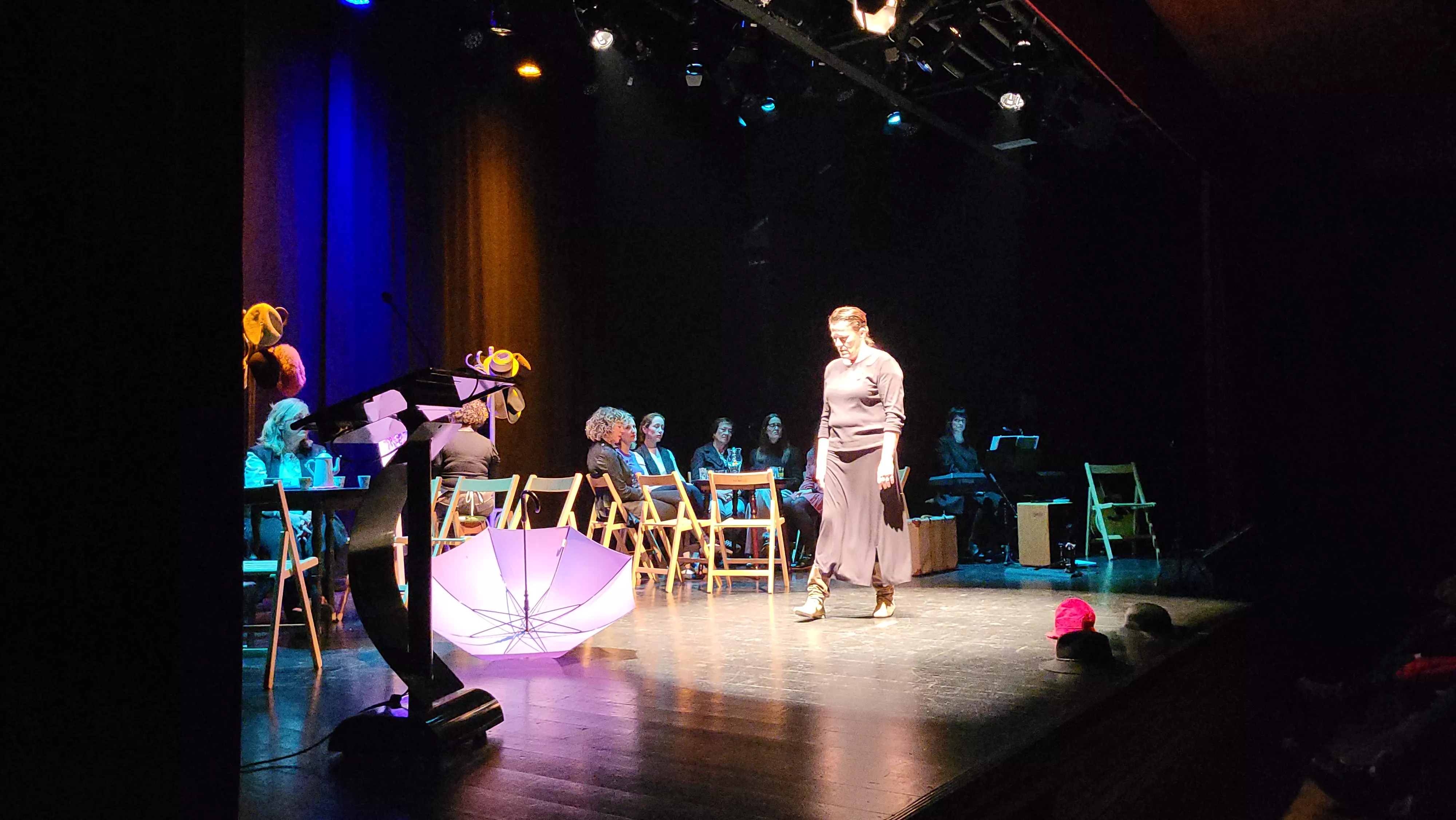 Espectáculo "Soledad no tiene gato". Foto Mercedes Manterola