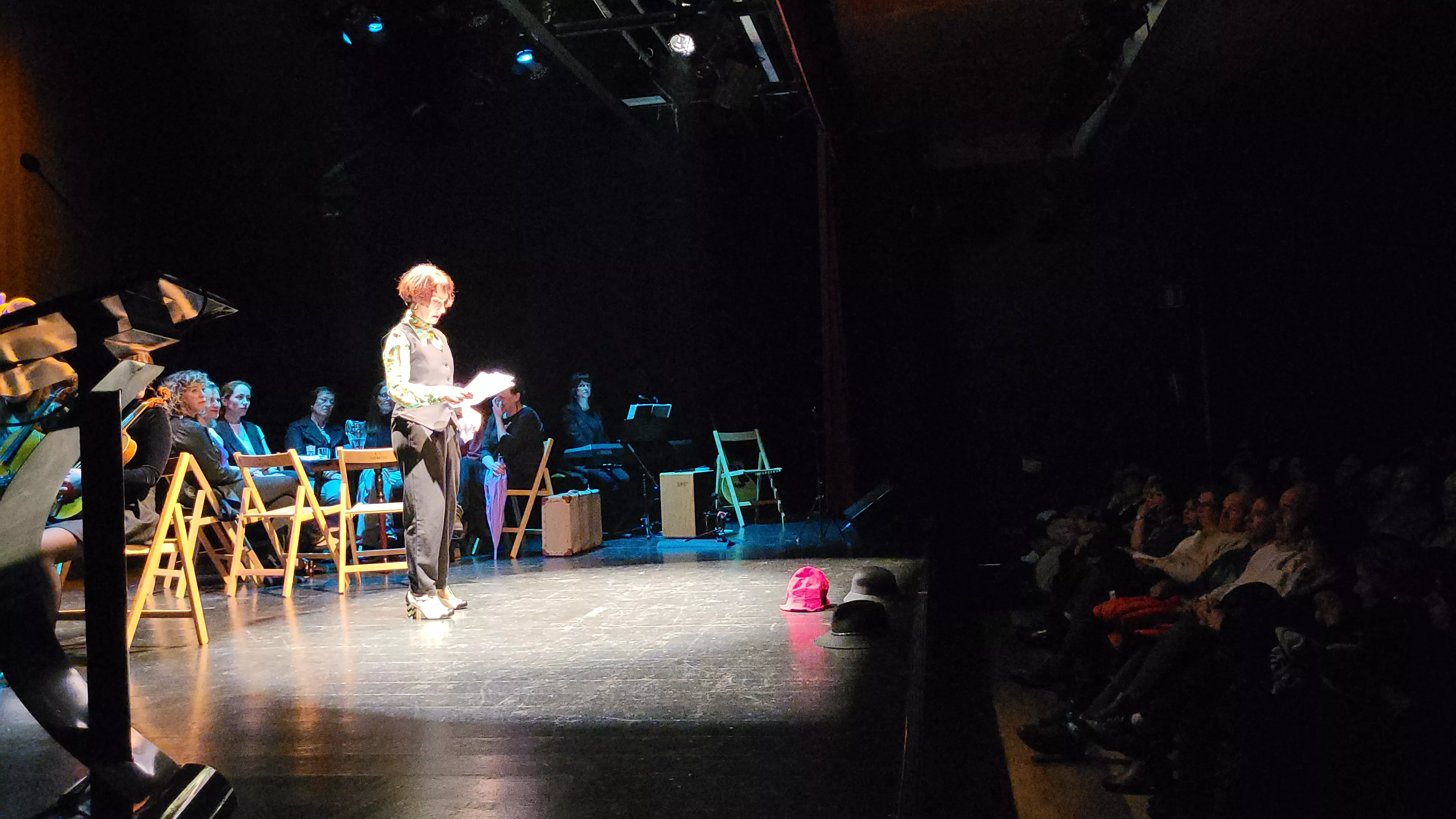 Espectáculo "Soledad no tiene gato". Foto Mercedes Manterola