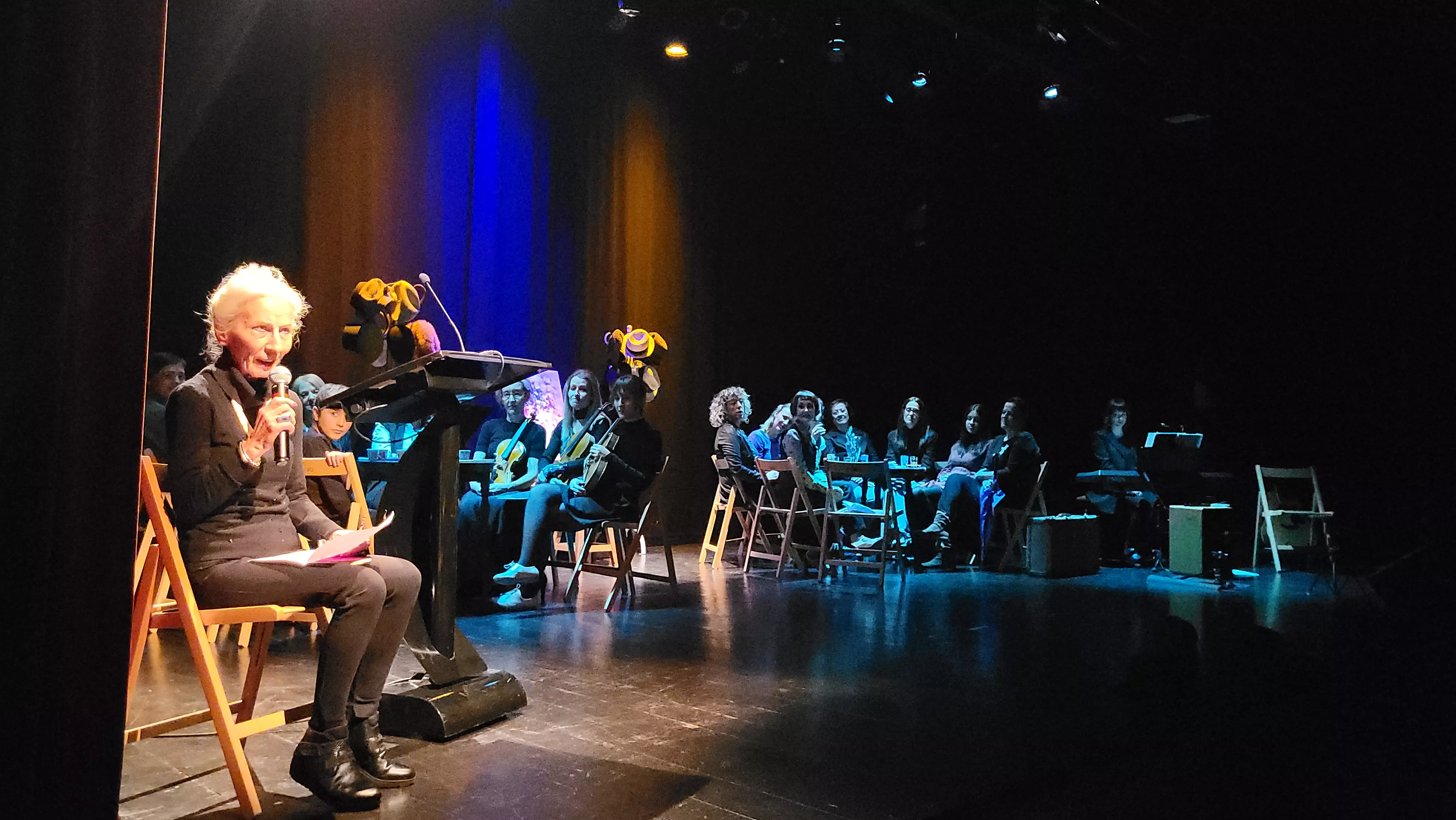 Espectáculo "Soledad no tiene gato". Foto Mercedes Manterola