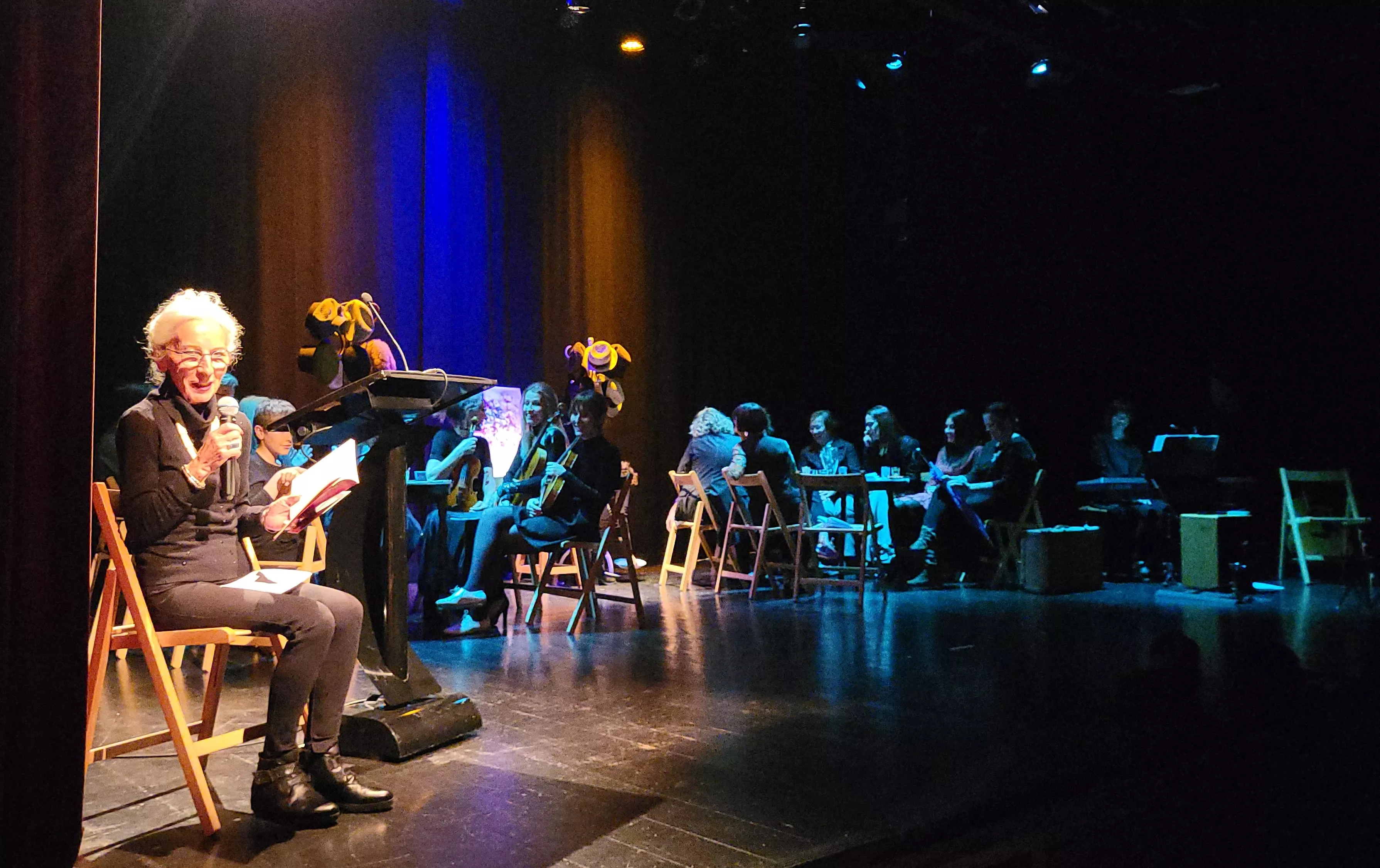 Espectáculo "Soledad no tiene gato". Foto Mercedes Manterola