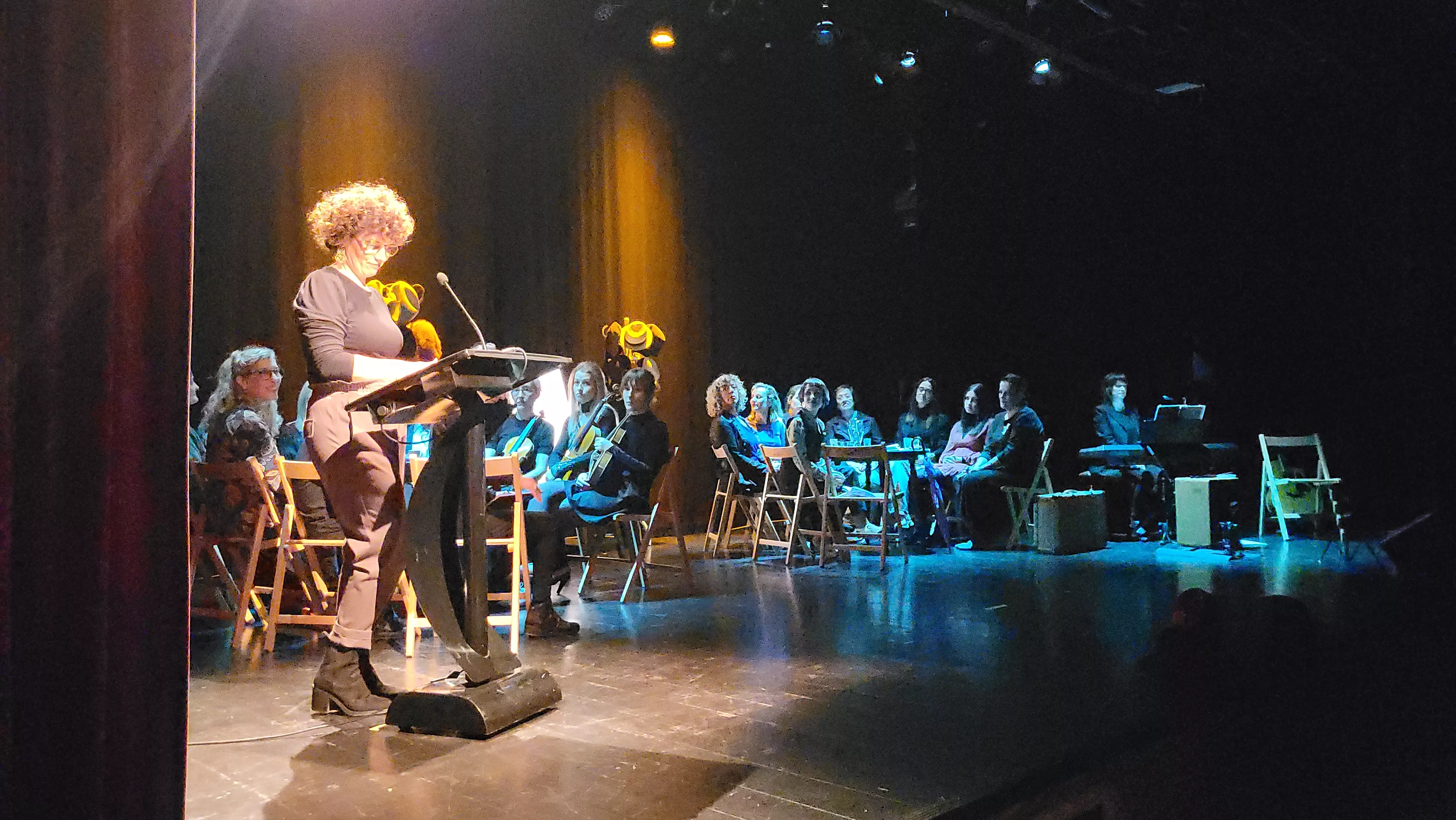 Espectáculo "Soledad no tiene gato". Foto Mercedes Manterola