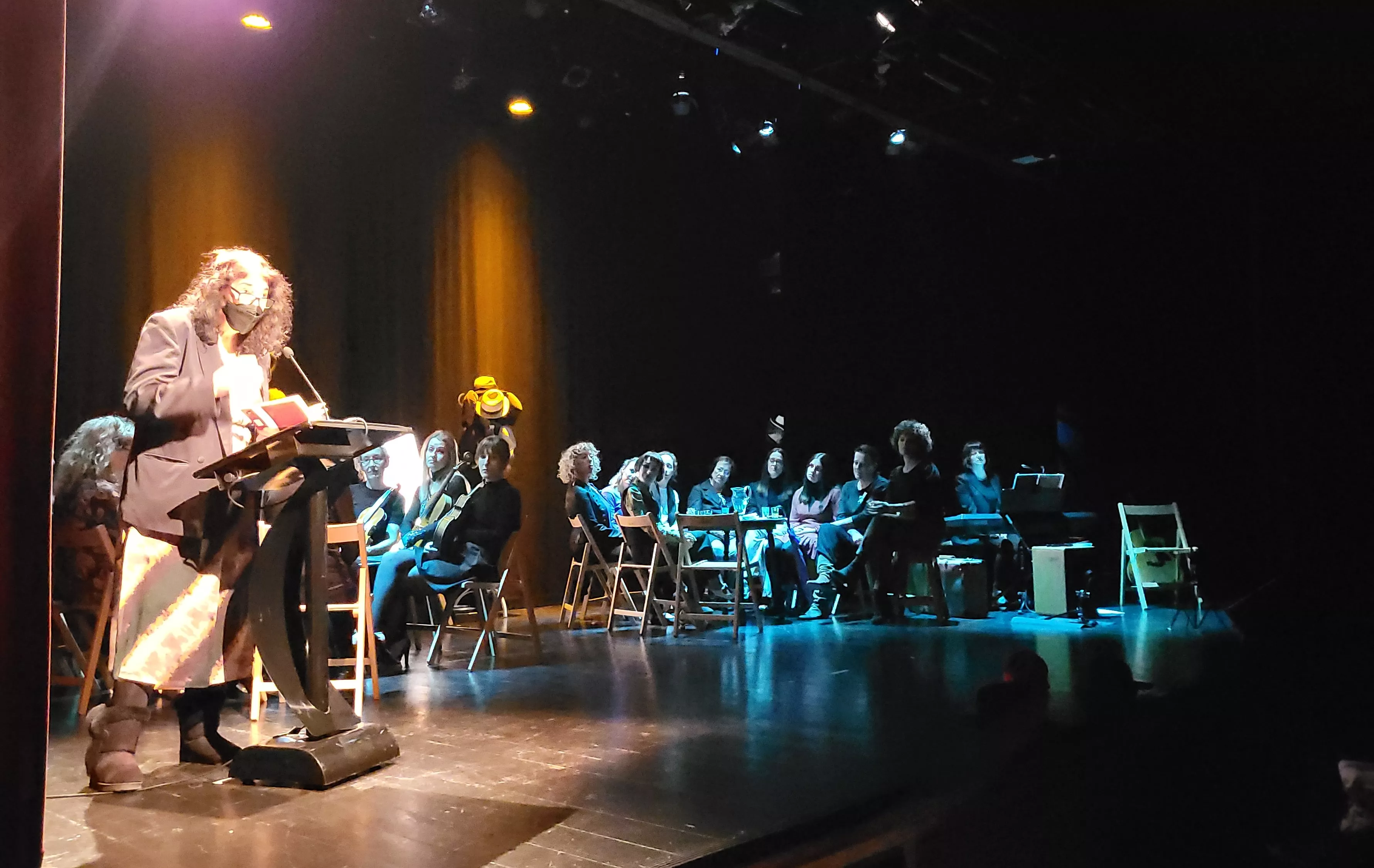 Espectáculo "Soledad no tiene gato". Foto Mercedes Manterola