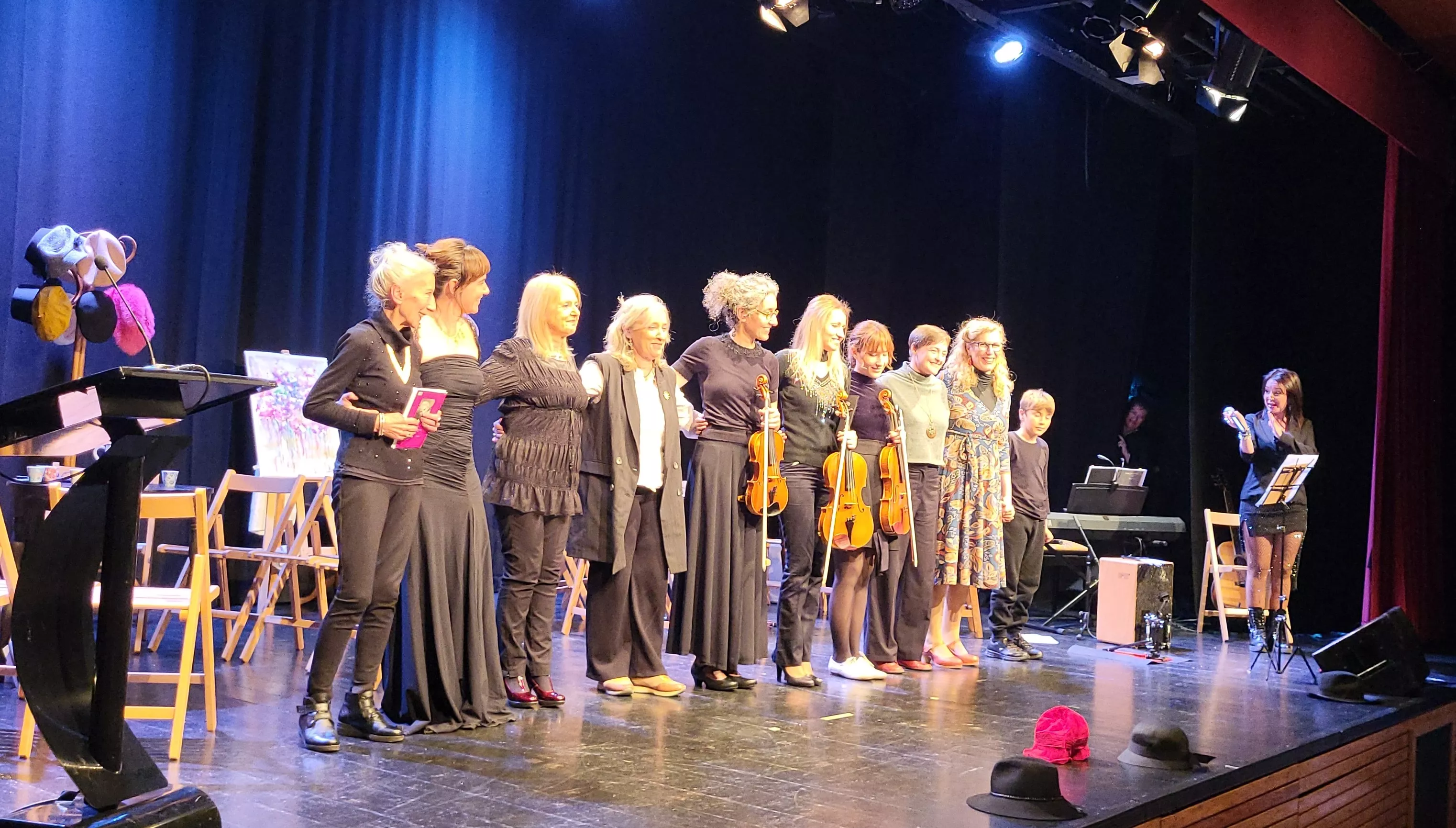 Espectáculo "Soledad no tiene gato". Foto Mercedes Manterola