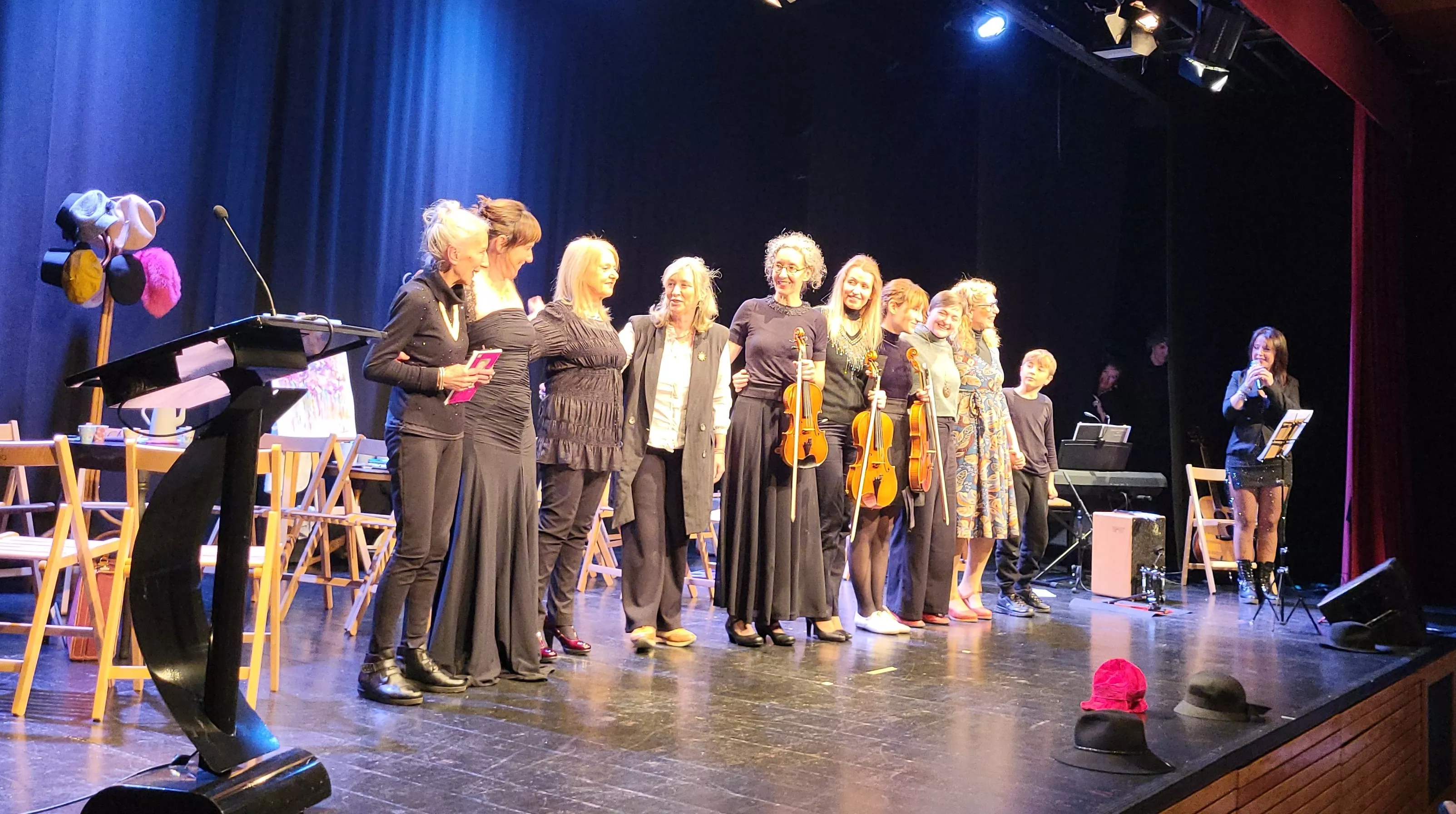 Espectáculo "Soledad no tiene gato". Foto Mercedes Manterola