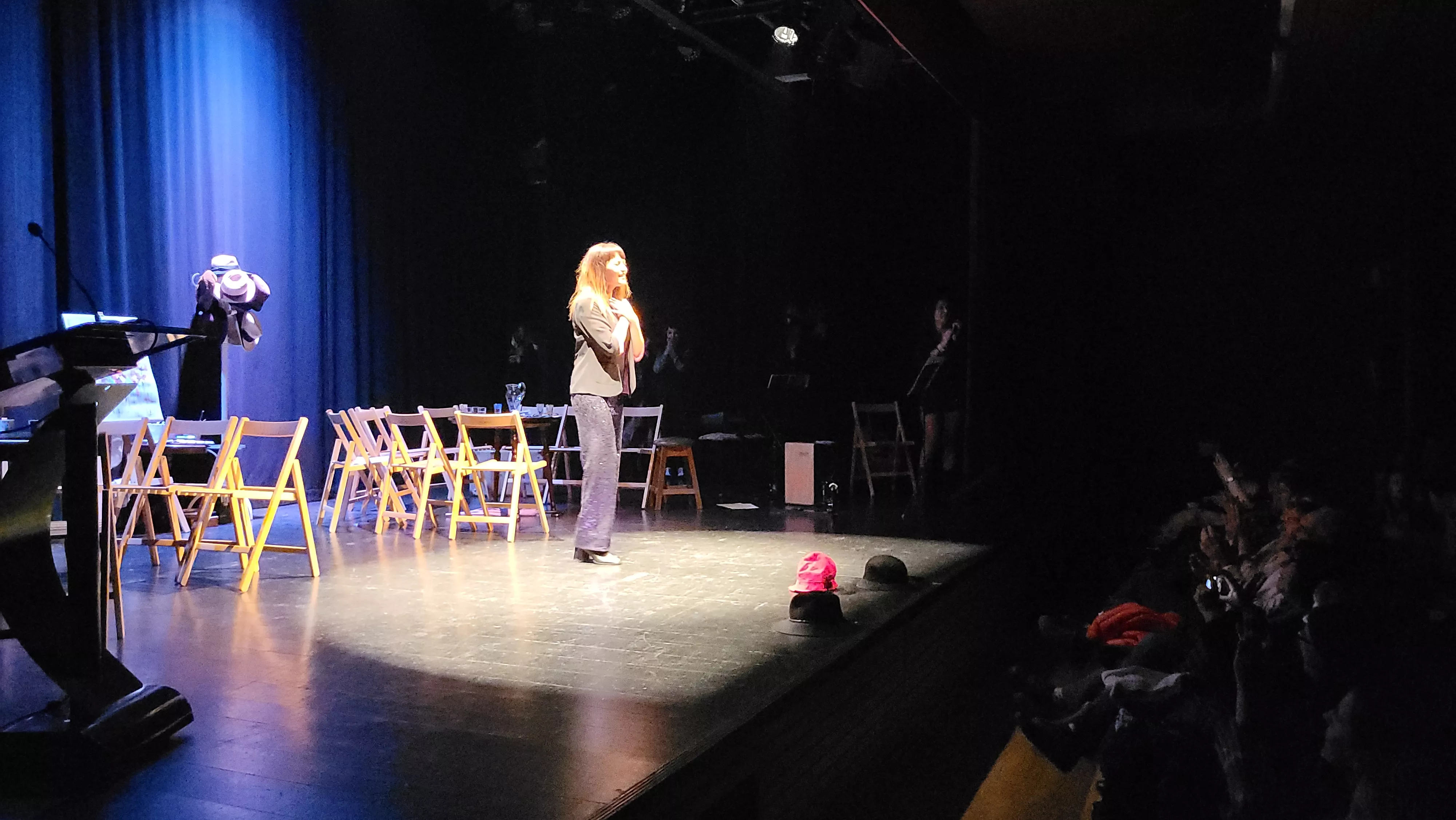 Espectáculo "Soledad no tiene gato". Foto Mercedes Manterola