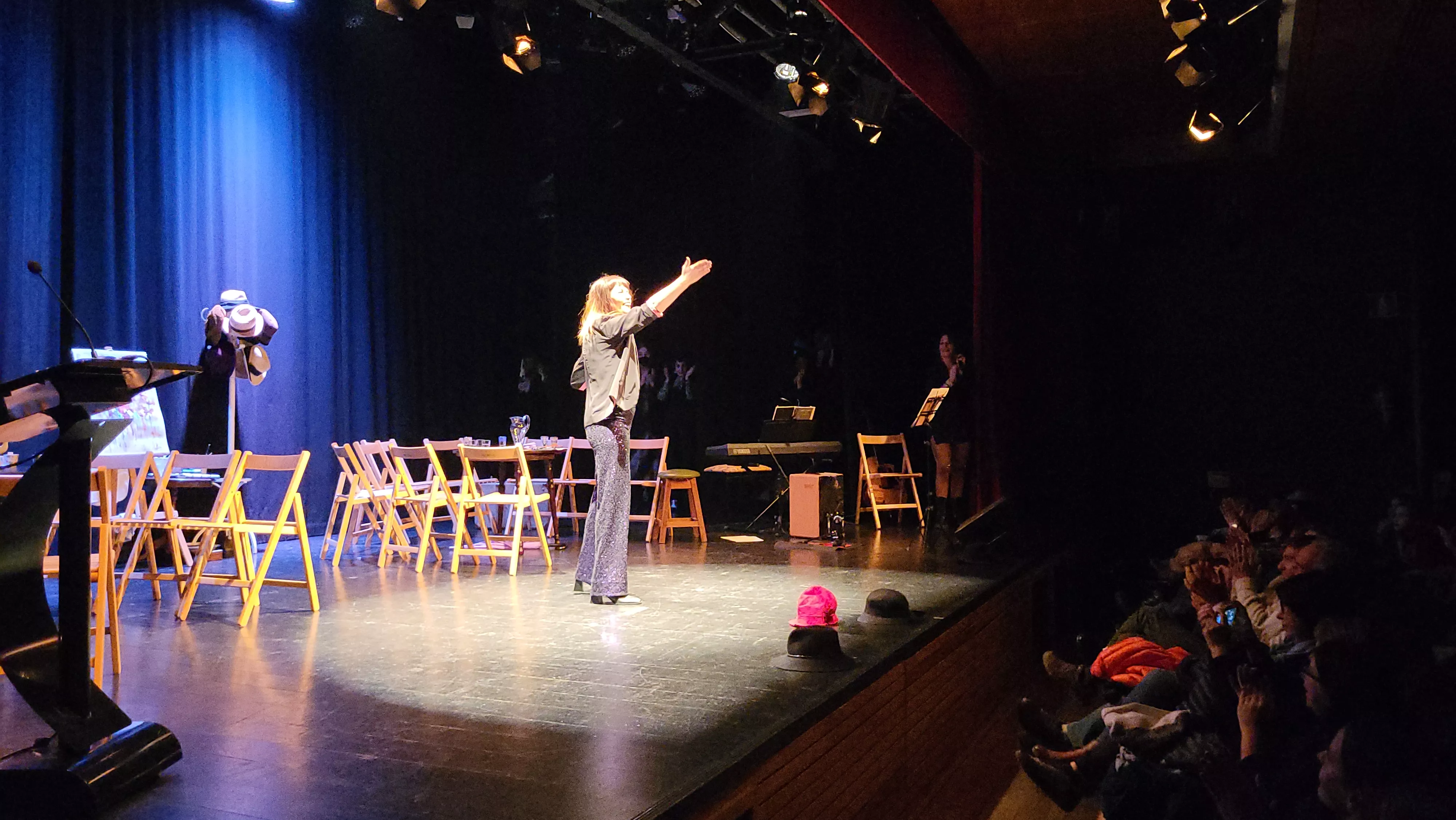 Espectáculo "Soledad no tiene gato". Foto Mercedes Manterola