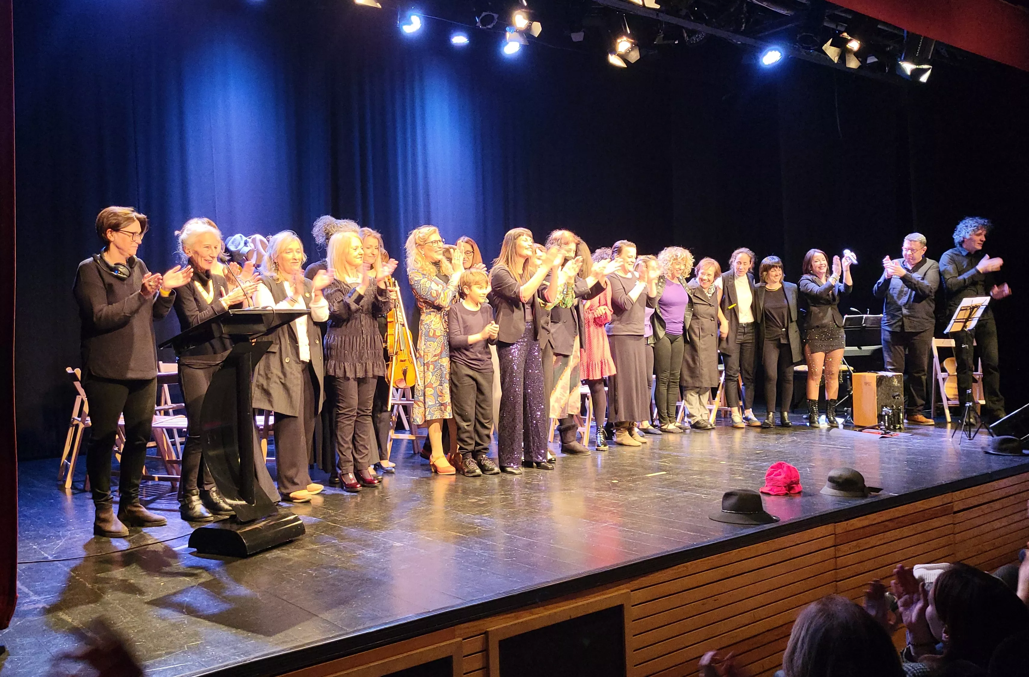 Espectáculo "Soledad no tiene gato". Foto Mercedes Manterola