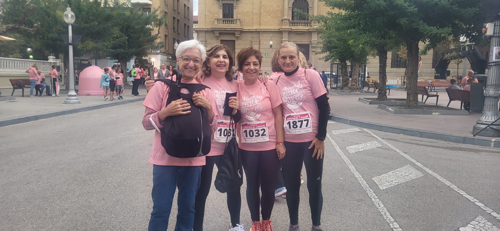 Carrera contra el Cáncer en Huesca. Foto Myriam Martínez