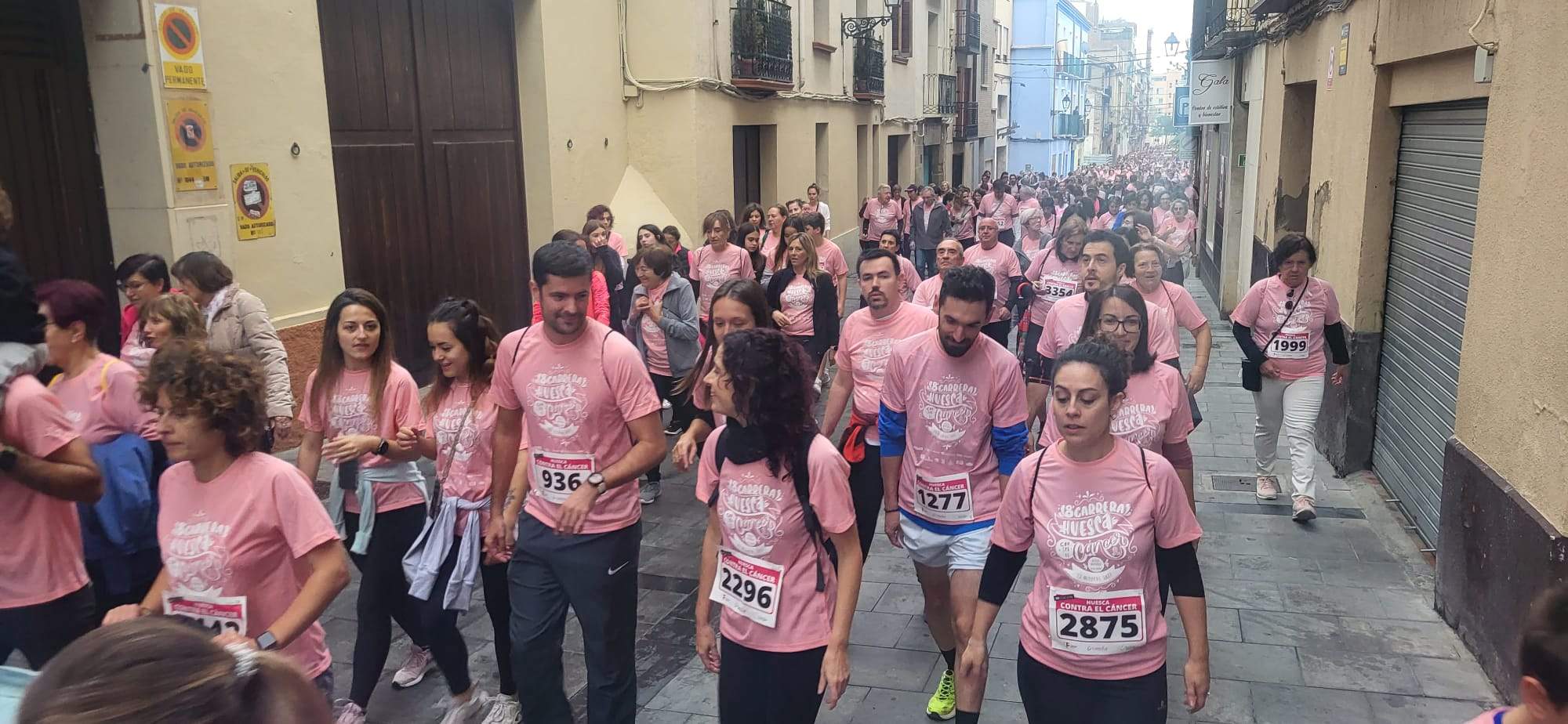Carrera contra el Cáncer en Huesca. Foto Myriam Martínez