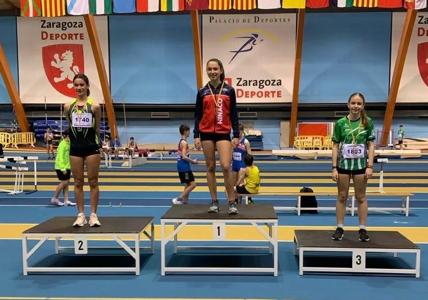 Alba Minguillón (Hinaco) y Ana Buil (Zoiti), oro y bronce en 60 lisos)