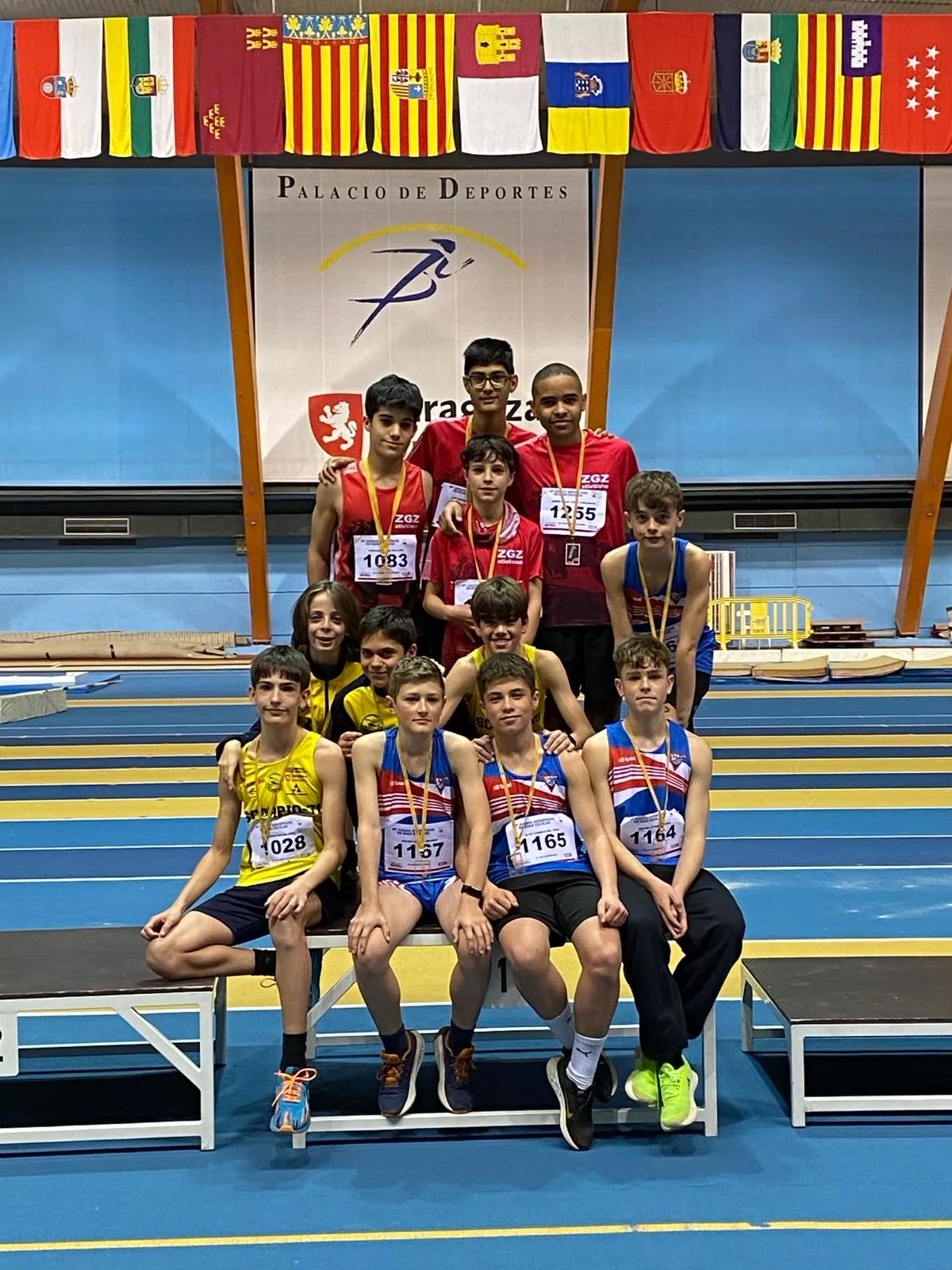 Podio relevo masculino con GMS