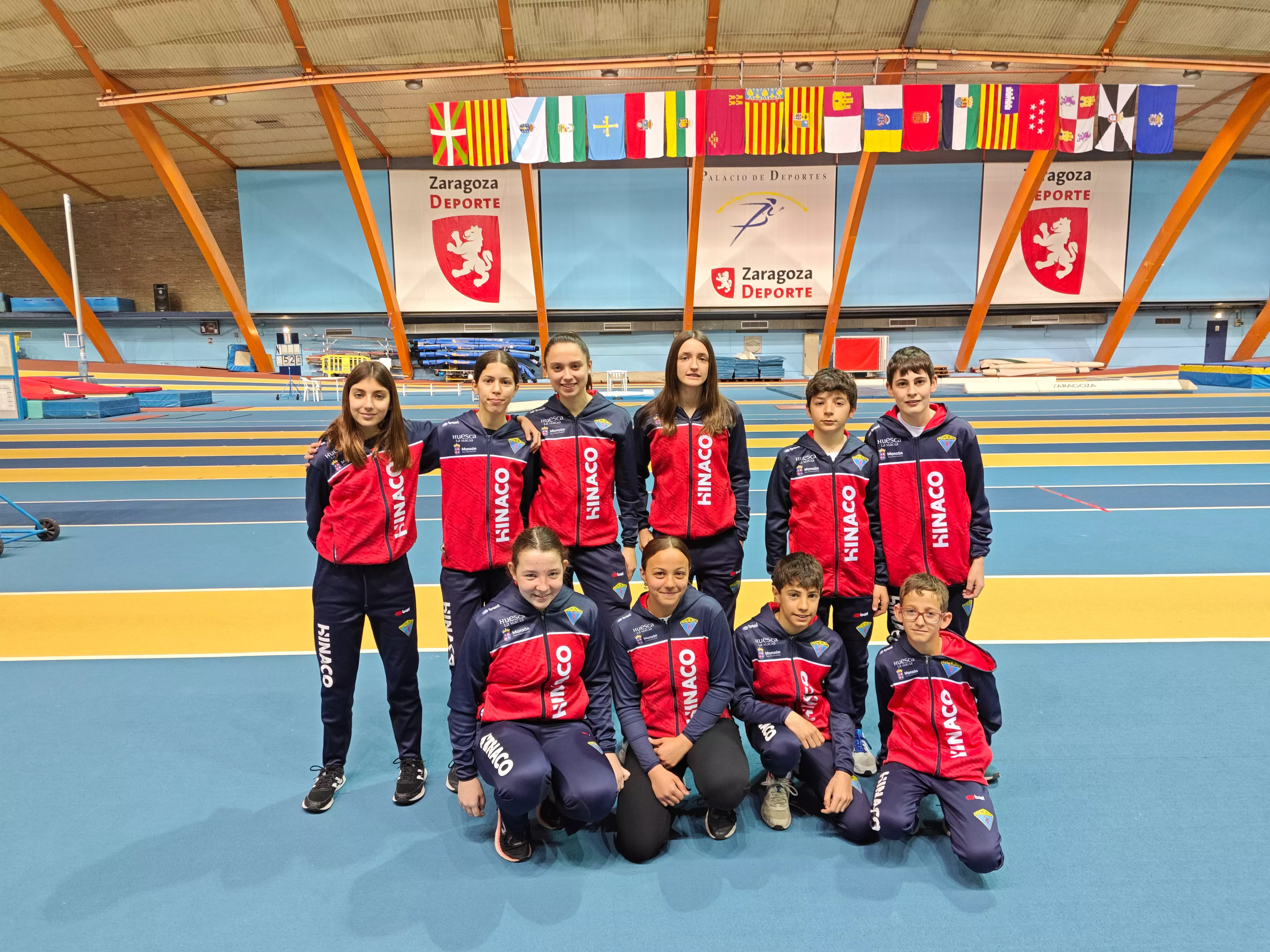 Grupo Sub 14 de Hinaco Monzón