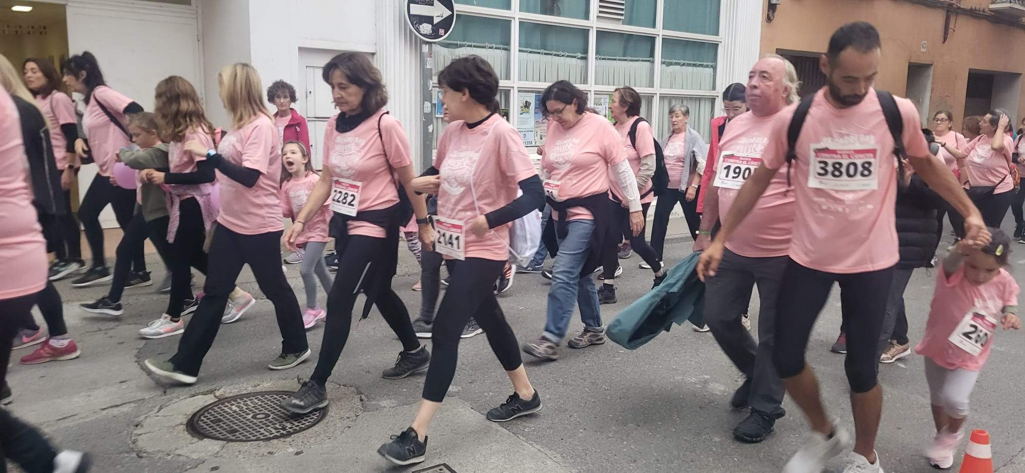Carrera contra el Cáncer en Huesca. Foto Myriam Martínez