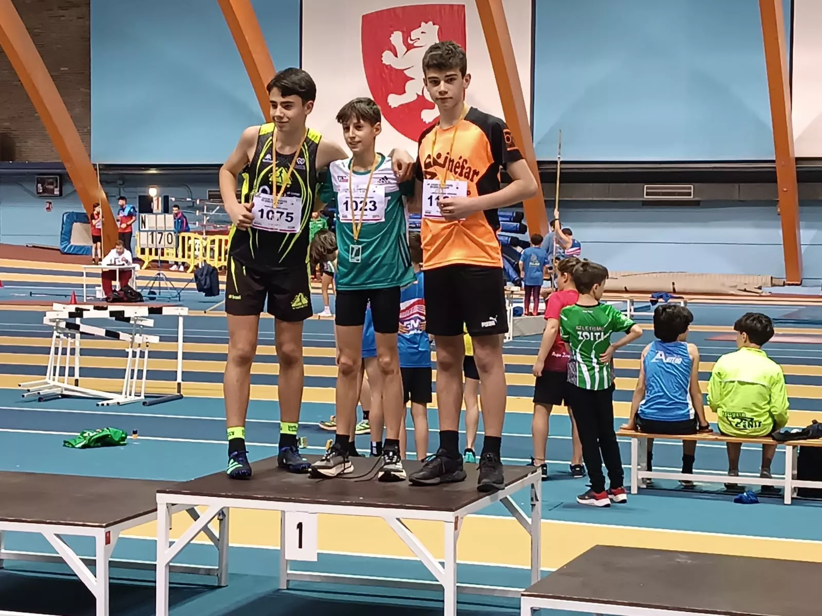 Bronce Carlos Almunia (CA Binéfar) en 500