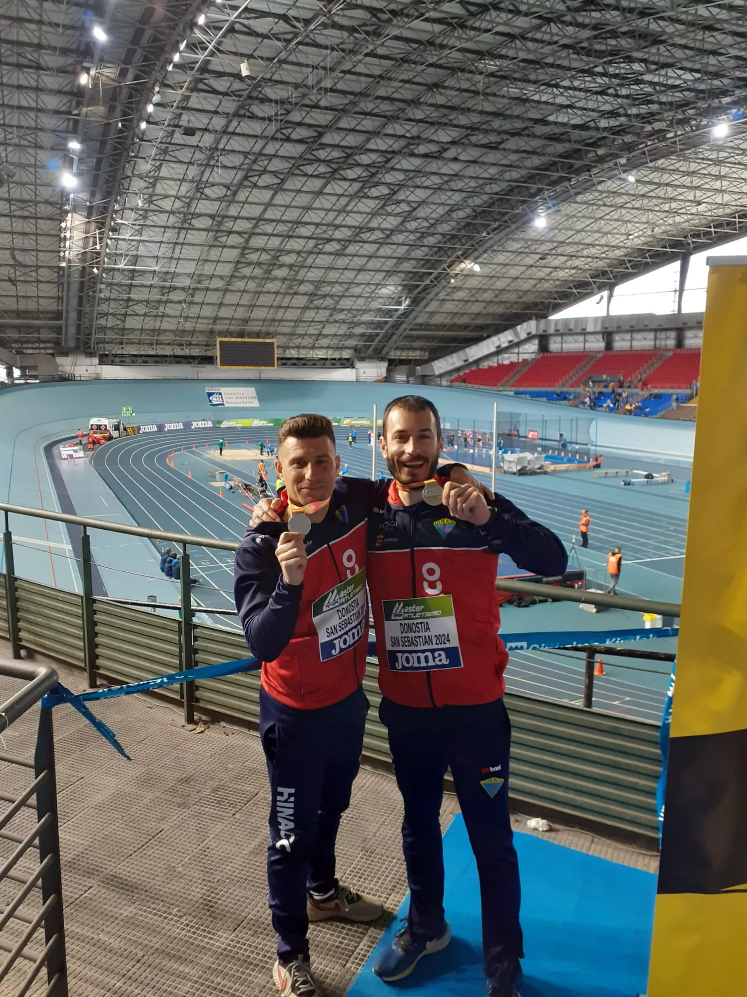 Miguel y Mario Pintiel, medallistas Master de Hinaco