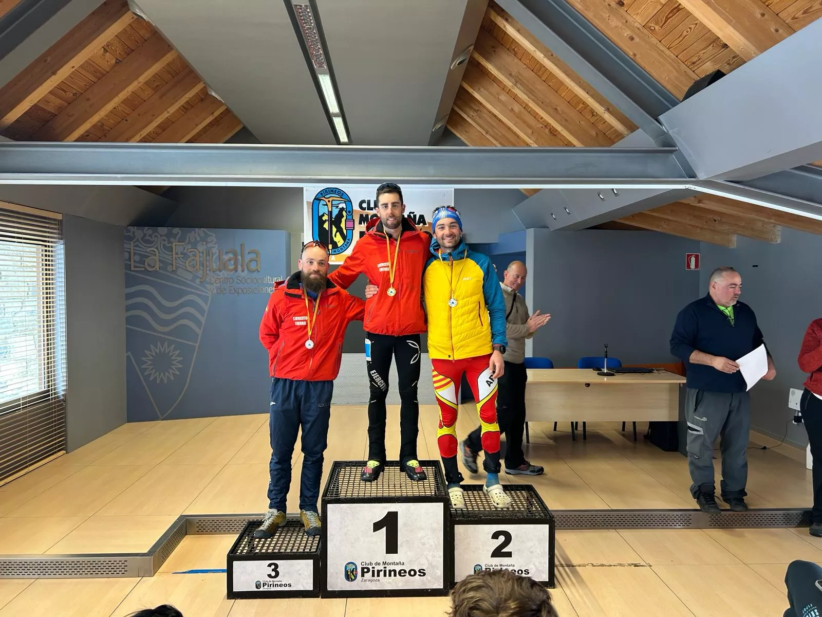 Podio Campeonato Aragón Individual