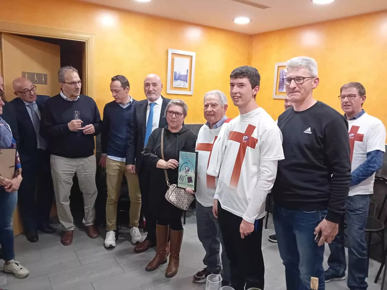Encuentro azulgrana organizado por la Peña SD Huesca Barcelona.